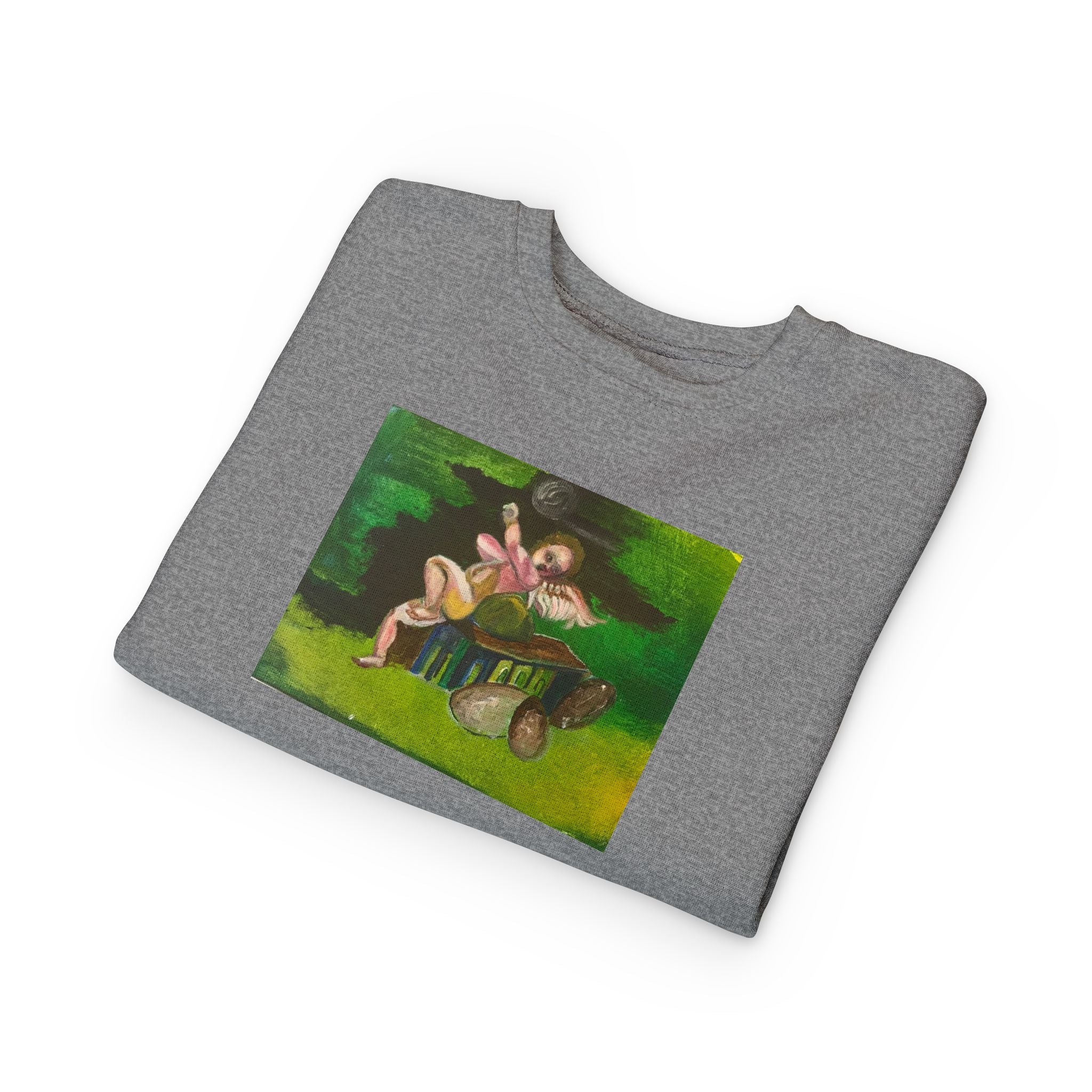 Toddler Artistic Sweatshirt - Playful & Cozy Design for Kids