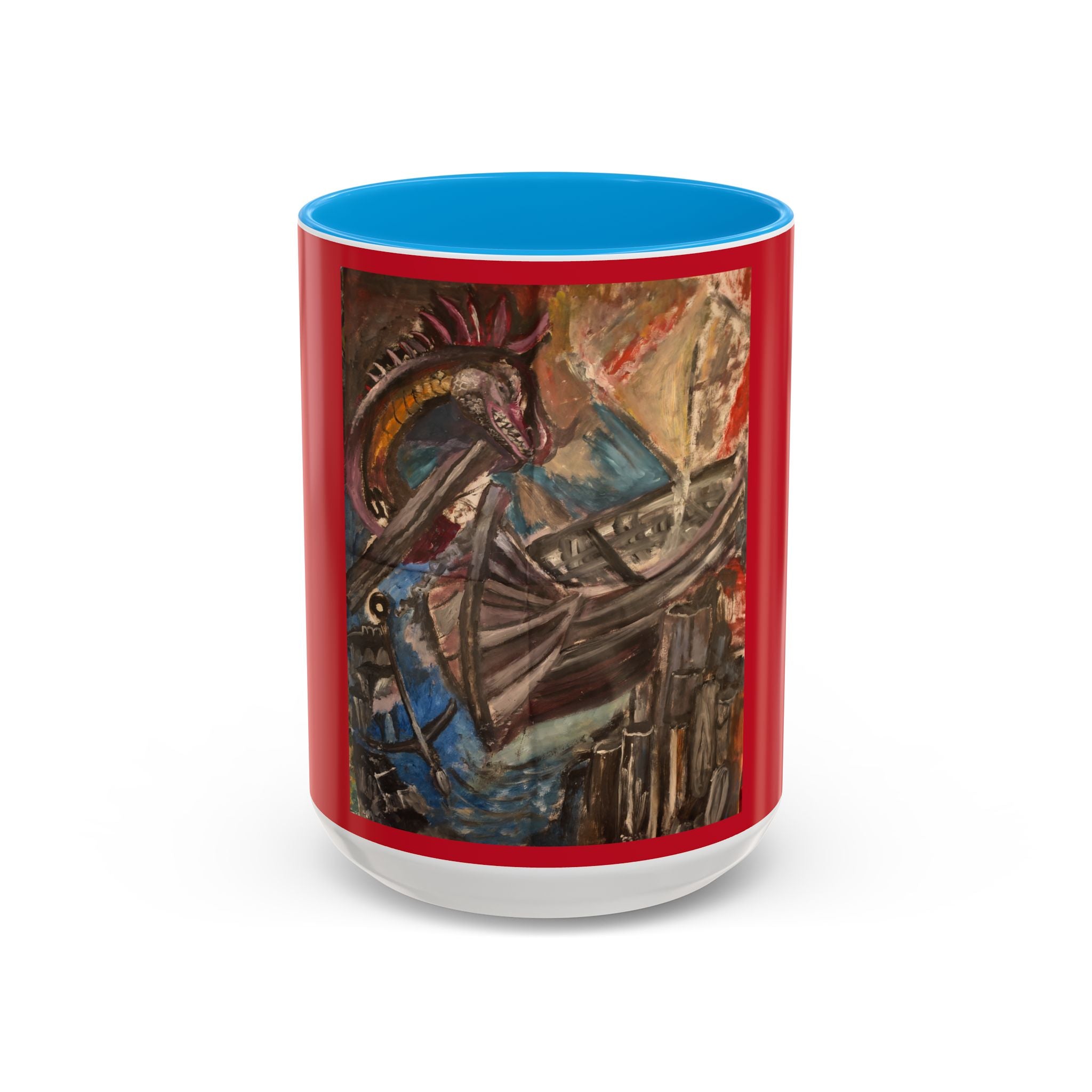 Fury of the Deep - Dragon Art Mug | Original Design (11oz)