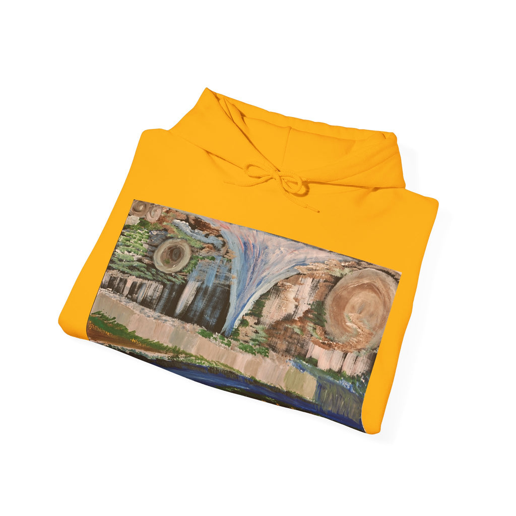 Serene Nature Landscape Hoodie