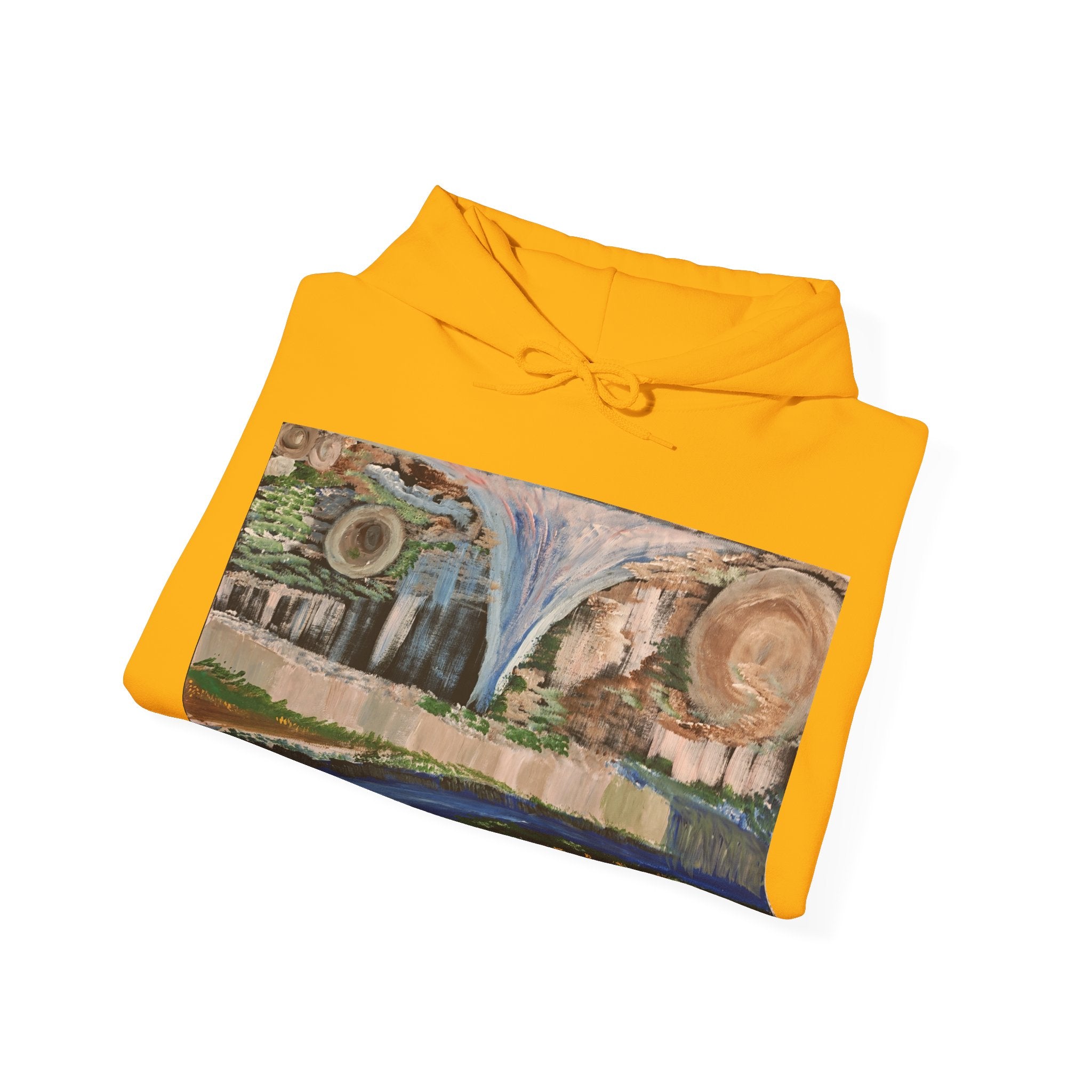 Serene Nature Landscape Hoodie