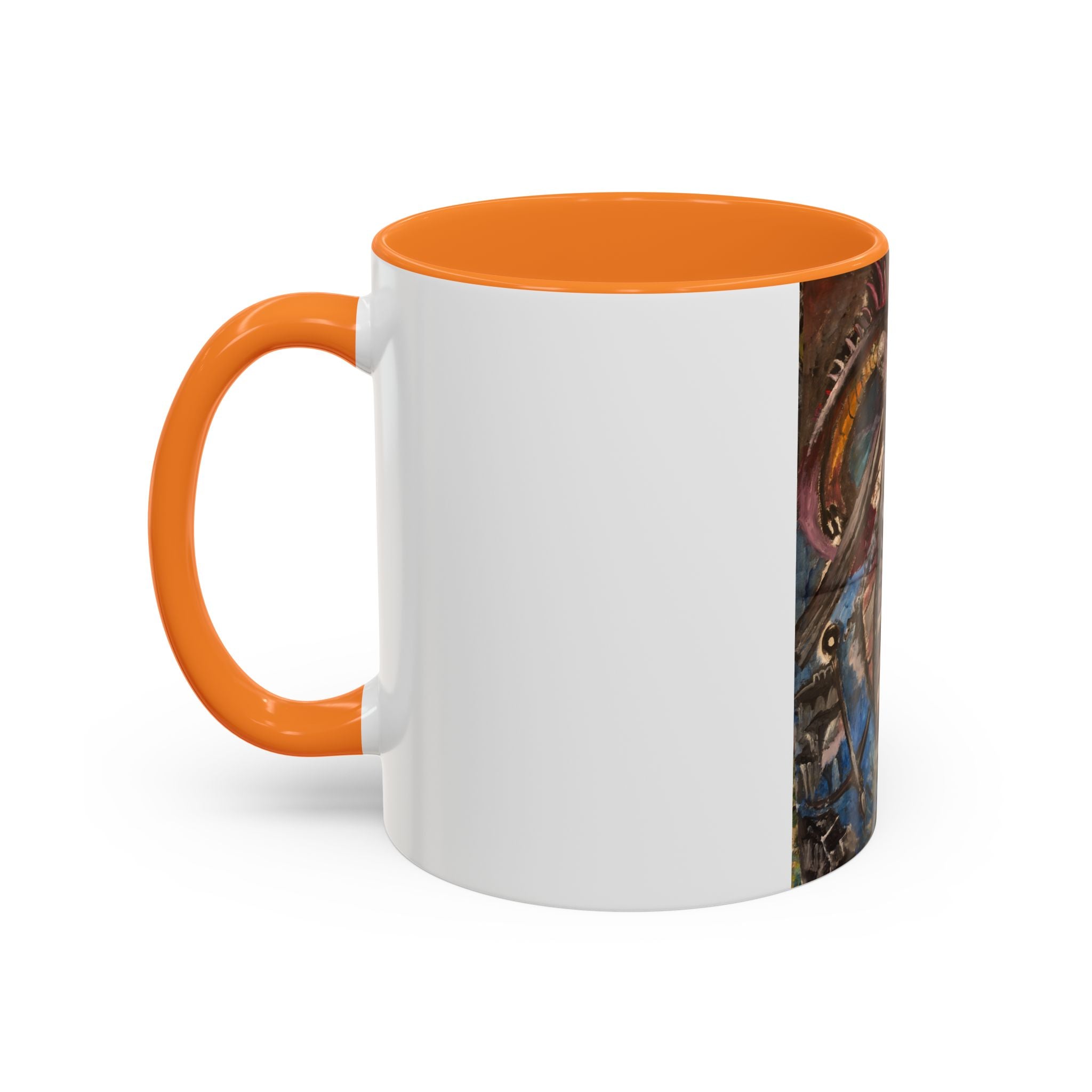 Colorful Artistic Mug - Unique Design for Creative Souls