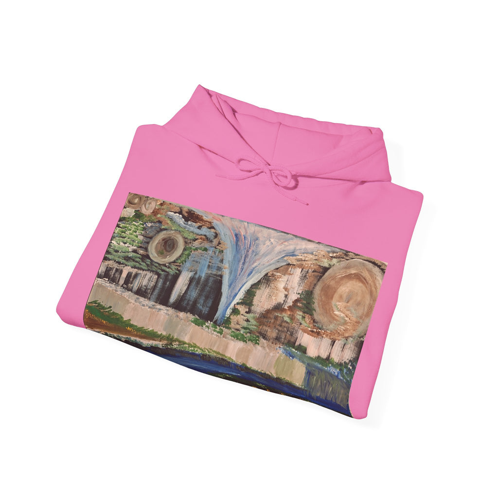 Serene Nature Landscape Hoodie