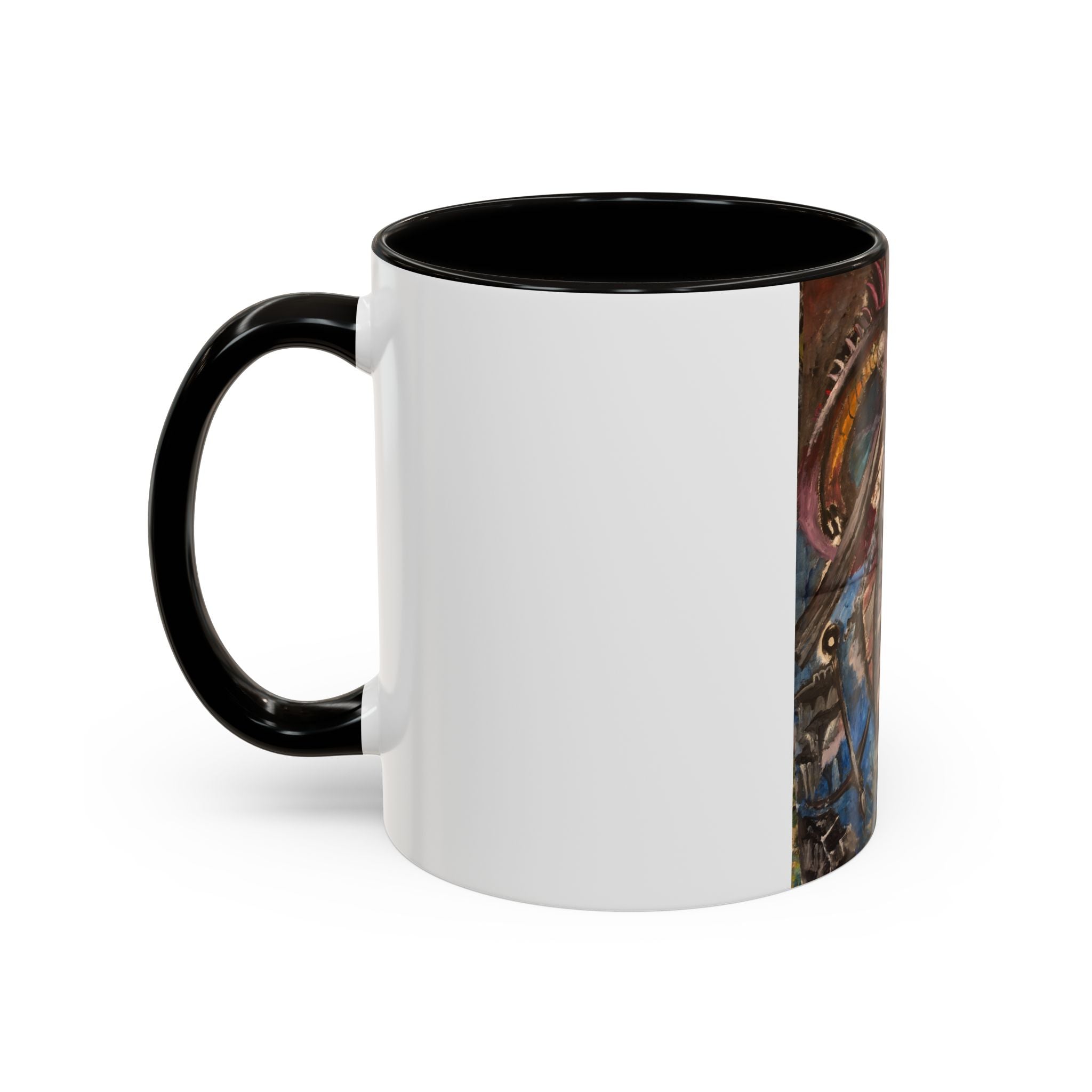 Colorful Artistic Mug - Unique Design for Creative Souls