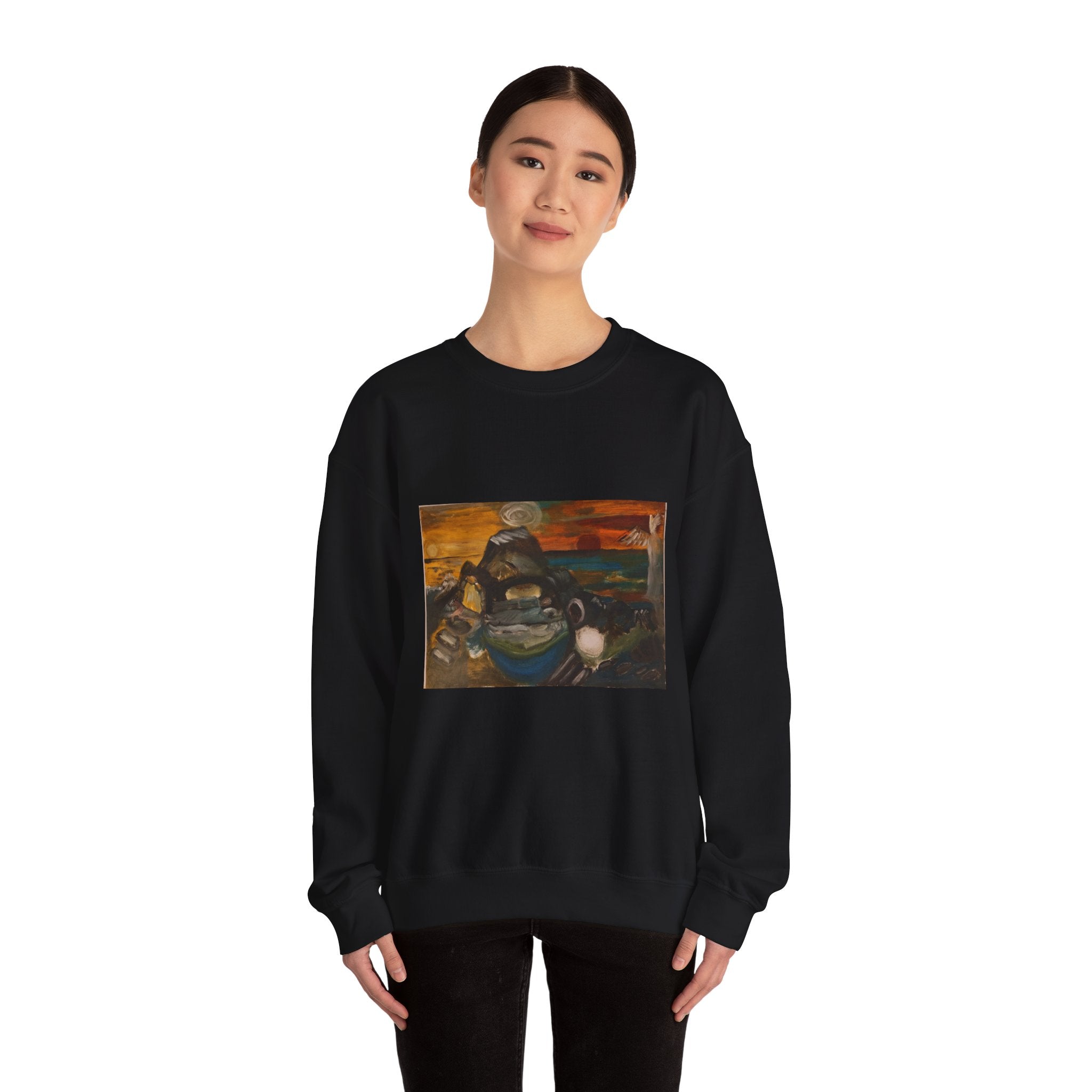 Artistic Crewneck Sweatshirt – Cozy and Stylish for Art Lovers