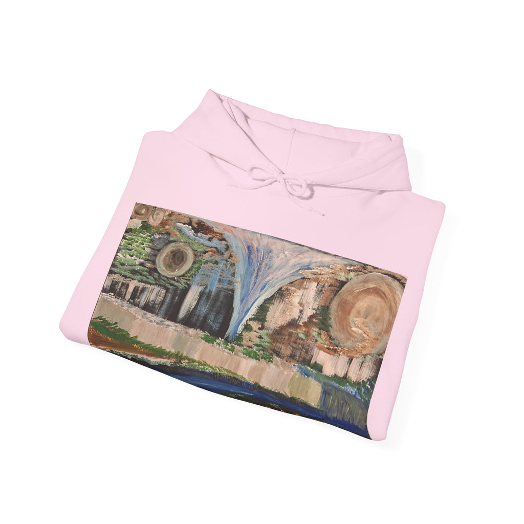 Serene Nature Landscape Hoodie