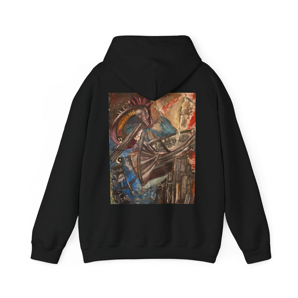 Artistic Unisex Heavy Blend Hoodie for Creative Souls