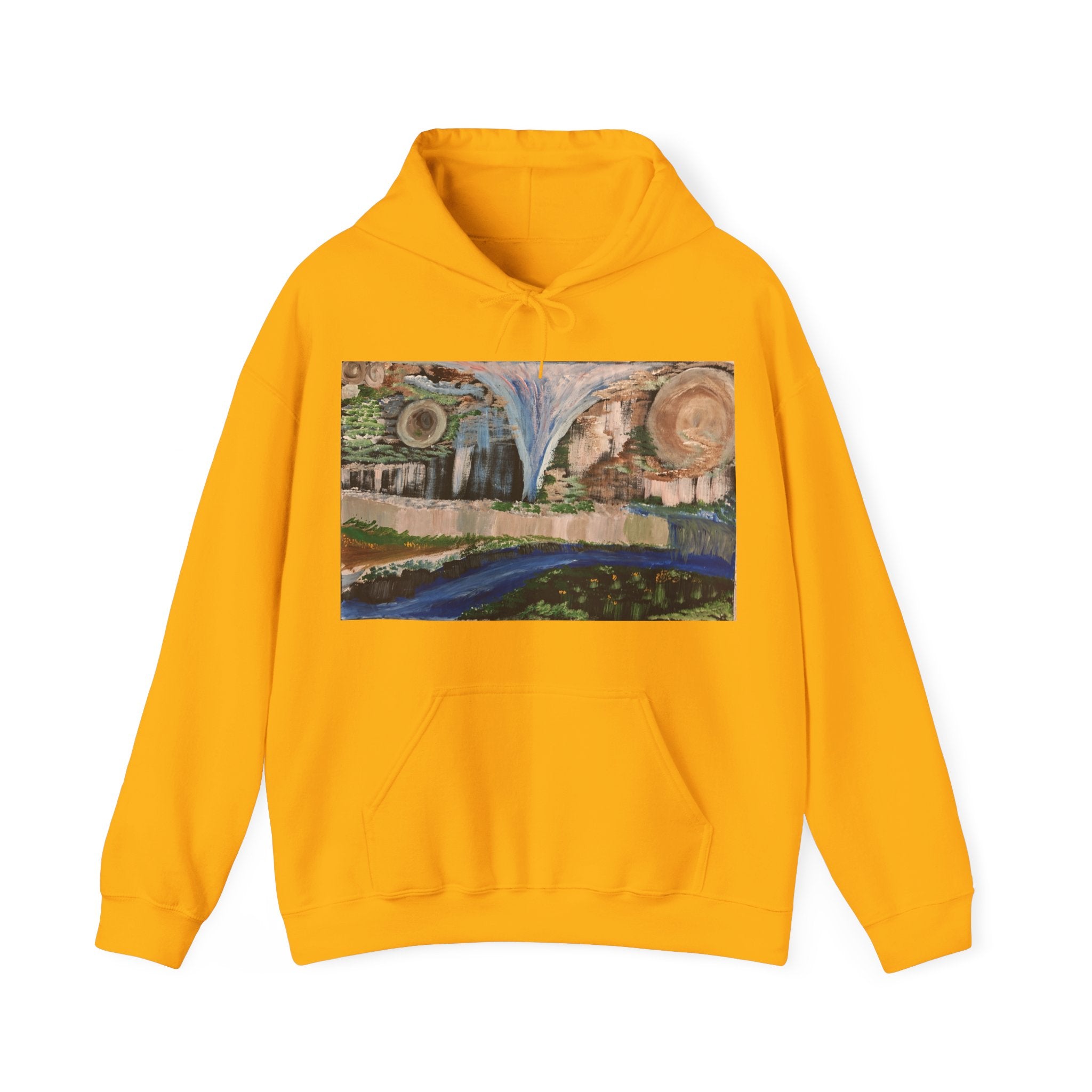 Serene Nature Landscape Hoodie