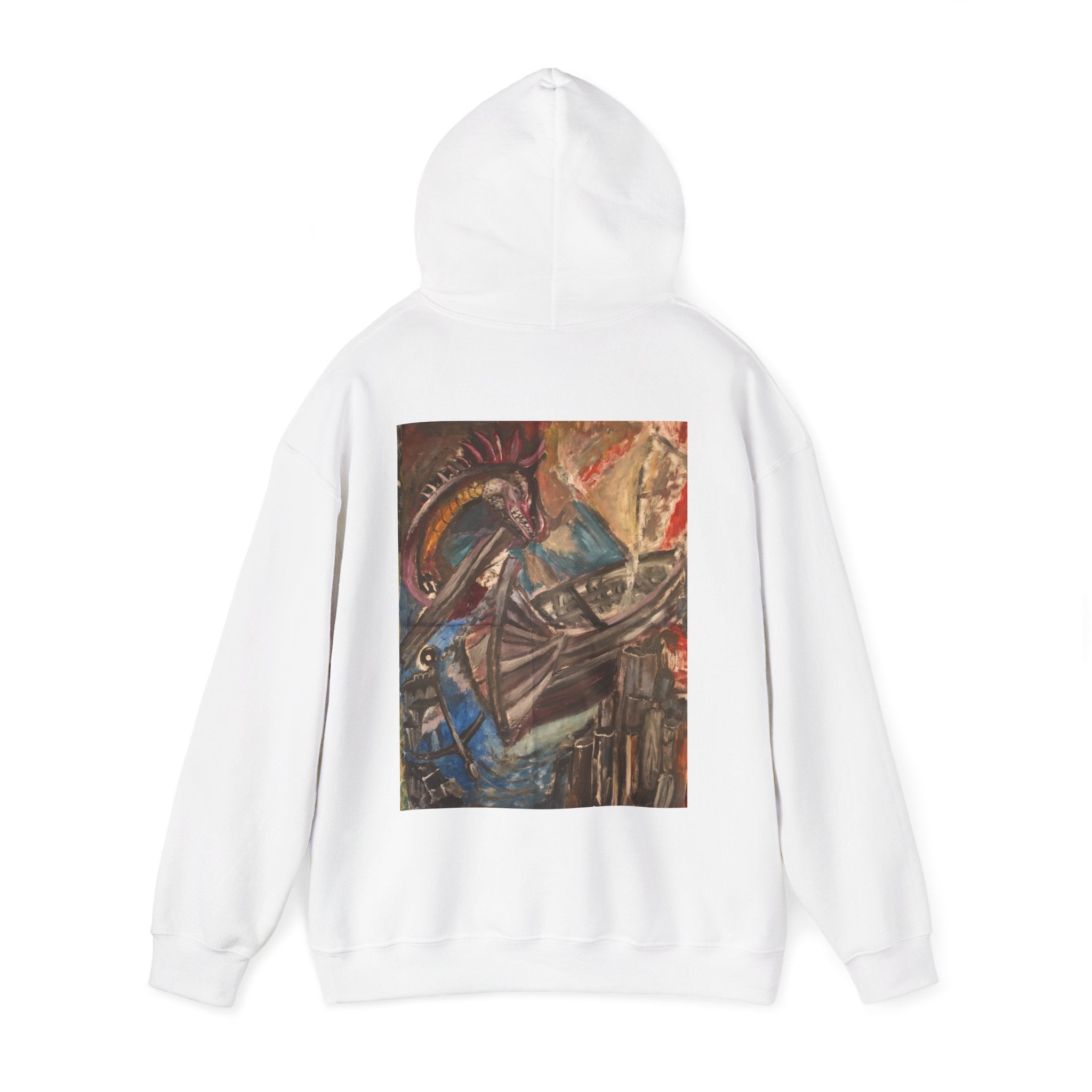 Artistic Unisex Heavy Blend Hoodie for Creative Souls
