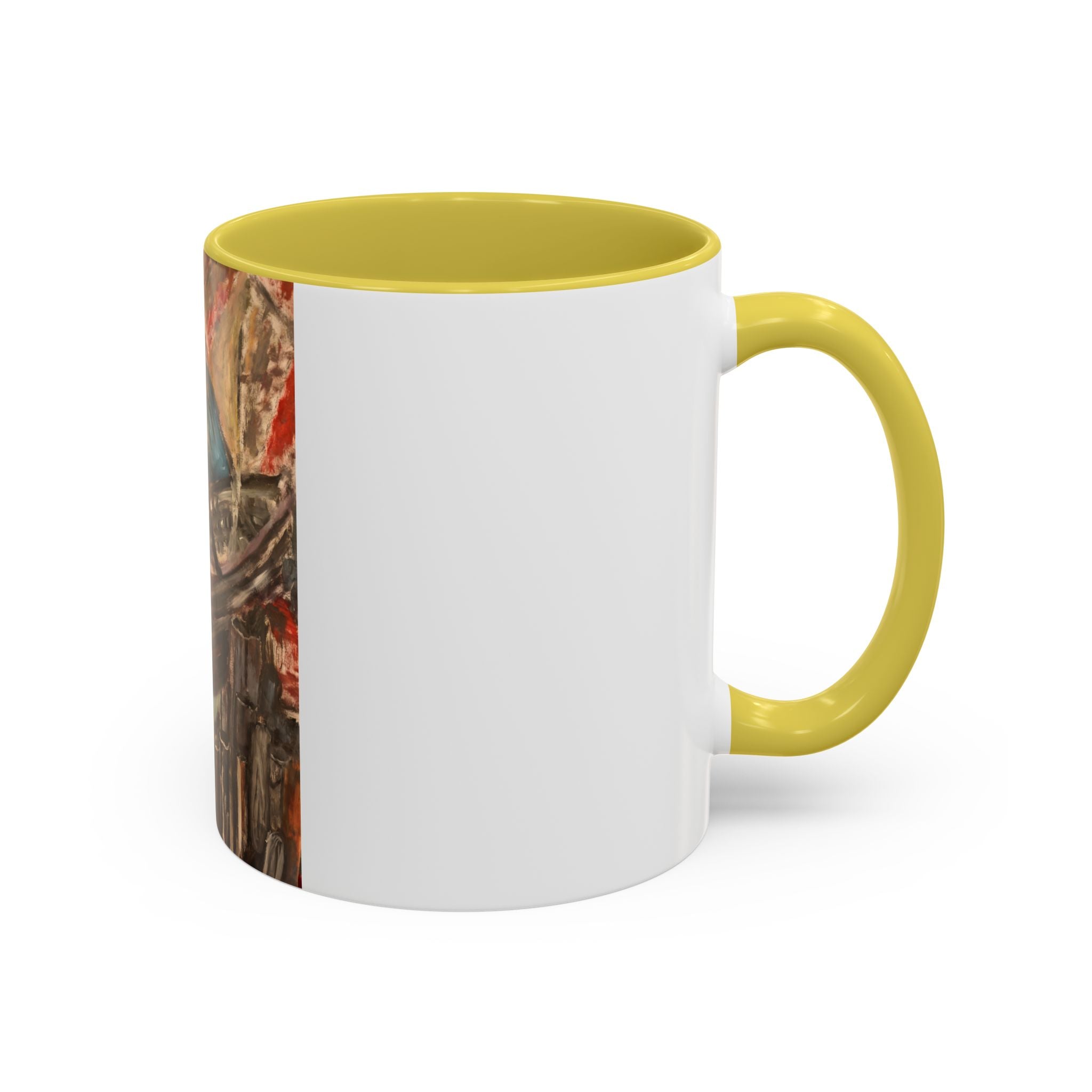 Colorful Artistic Mug - Unique Design for Creative Souls