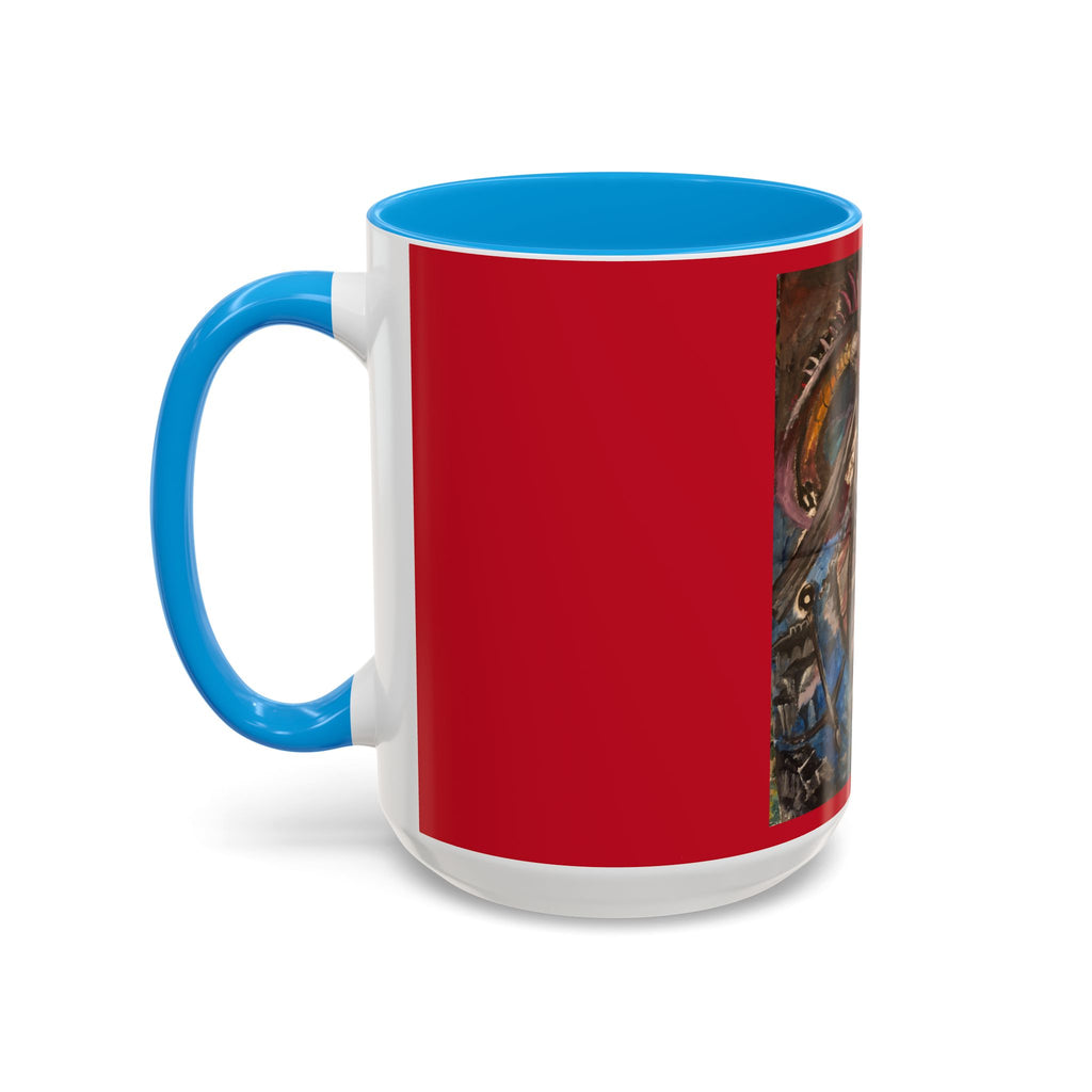 Fury of the Deep - Dragon Art Mug | Original Design (11oz)