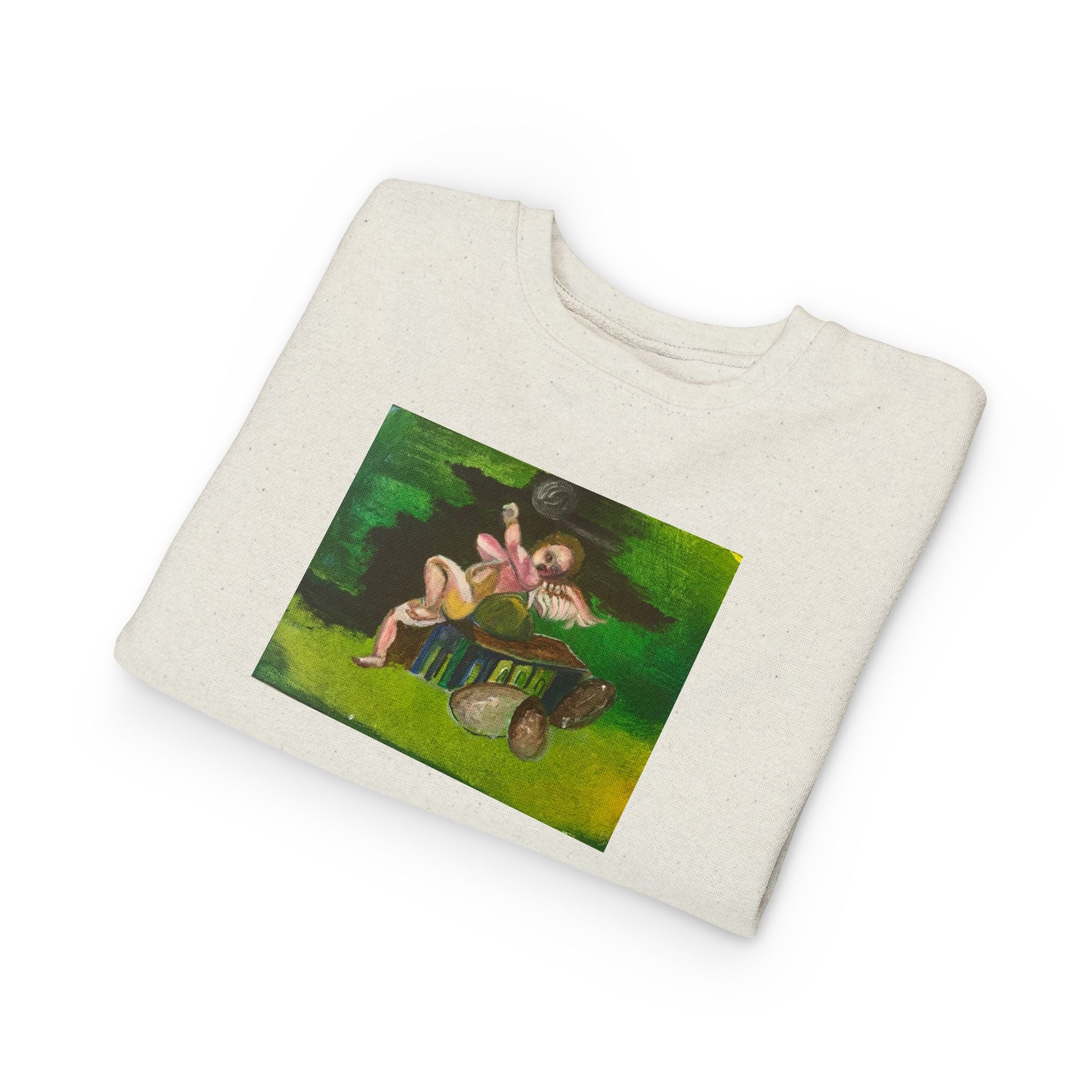 Toddler Artistic Sweatshirt - Playful & Cozy Design for Kids