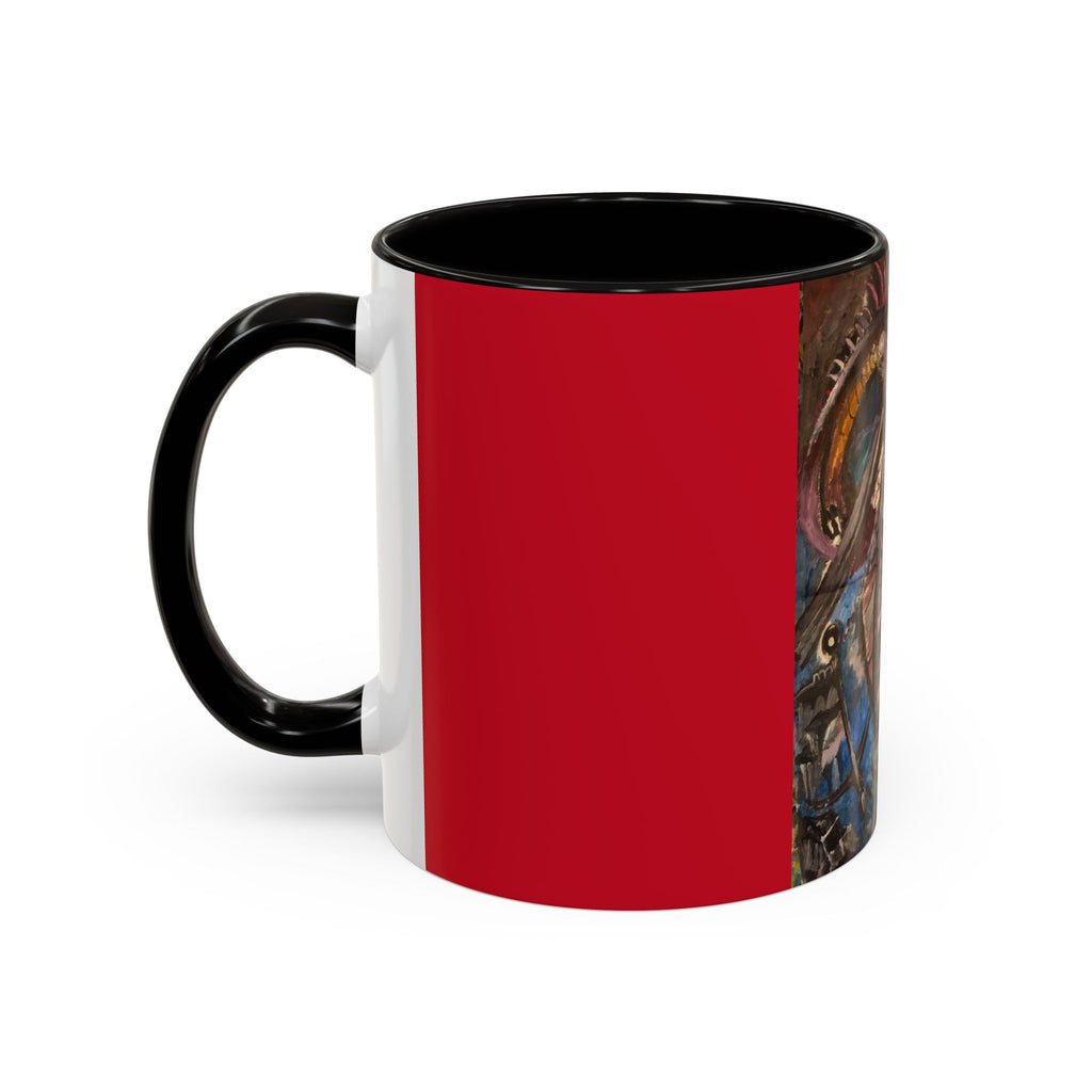 Fury of the Deep - Dragon Art Mug | Original Design (11oz)