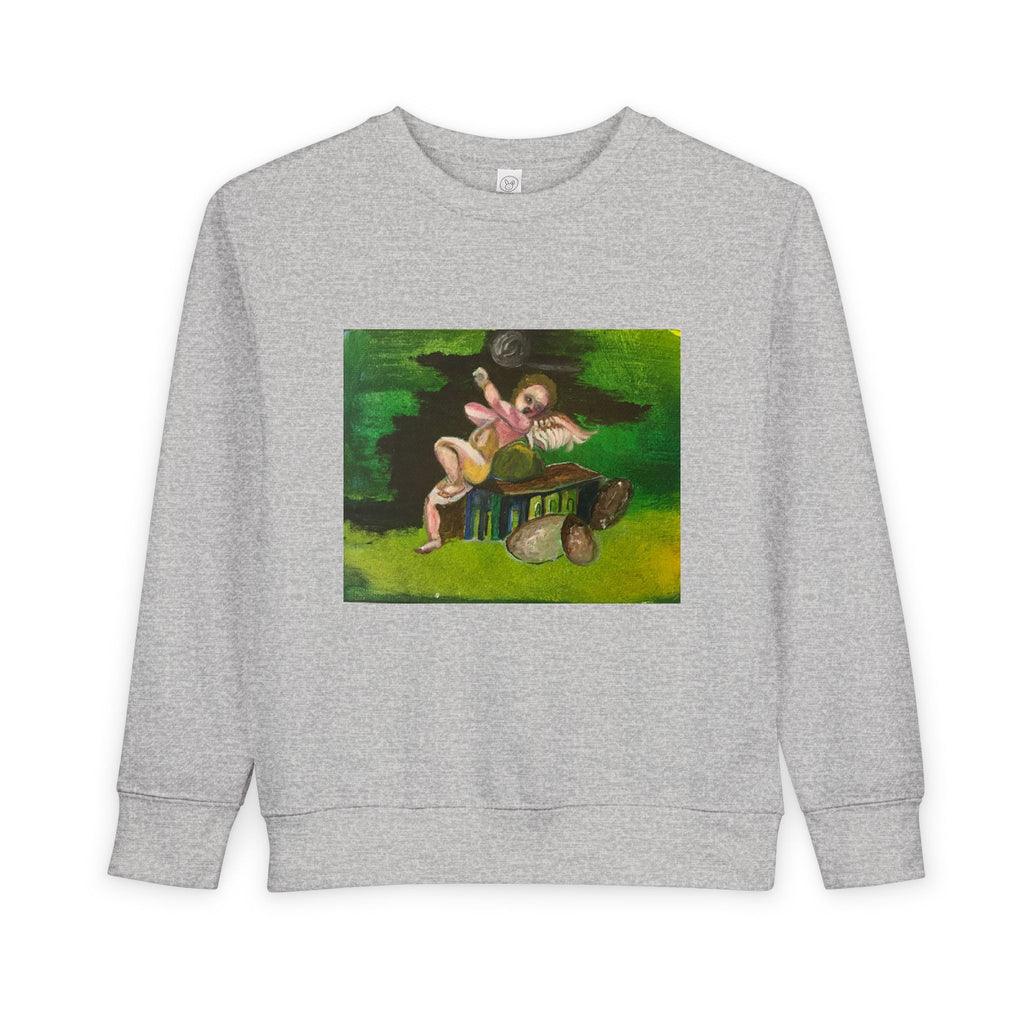 Toddler Artistic Sweatshirt - Playful & Cozy Design for Kids
