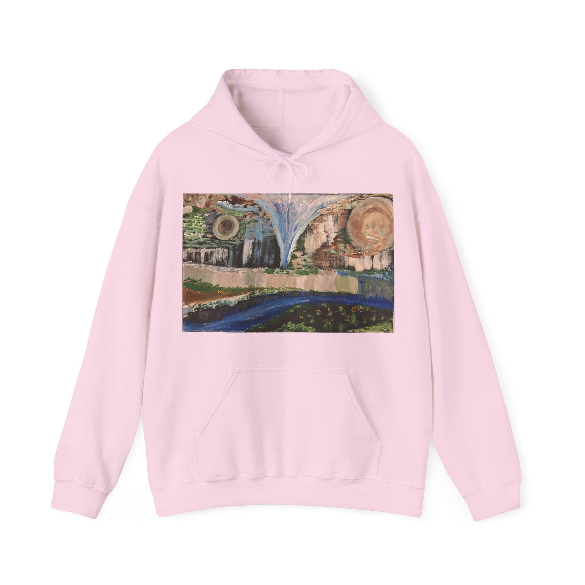 Serene Nature Landscape Hoodie