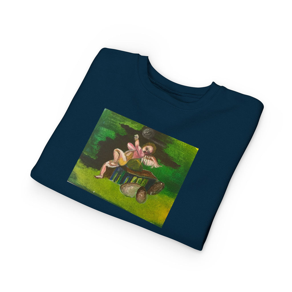Toddler Artistic Sweatshirt - Playful & Cozy Design for Kids
