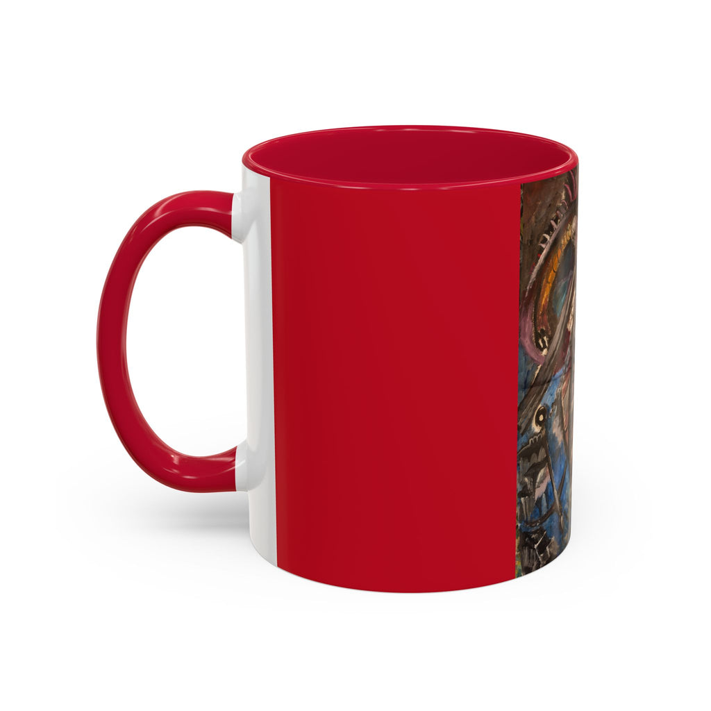 Fury of the Deep - Dragon Art Mug | Original Design (11oz)