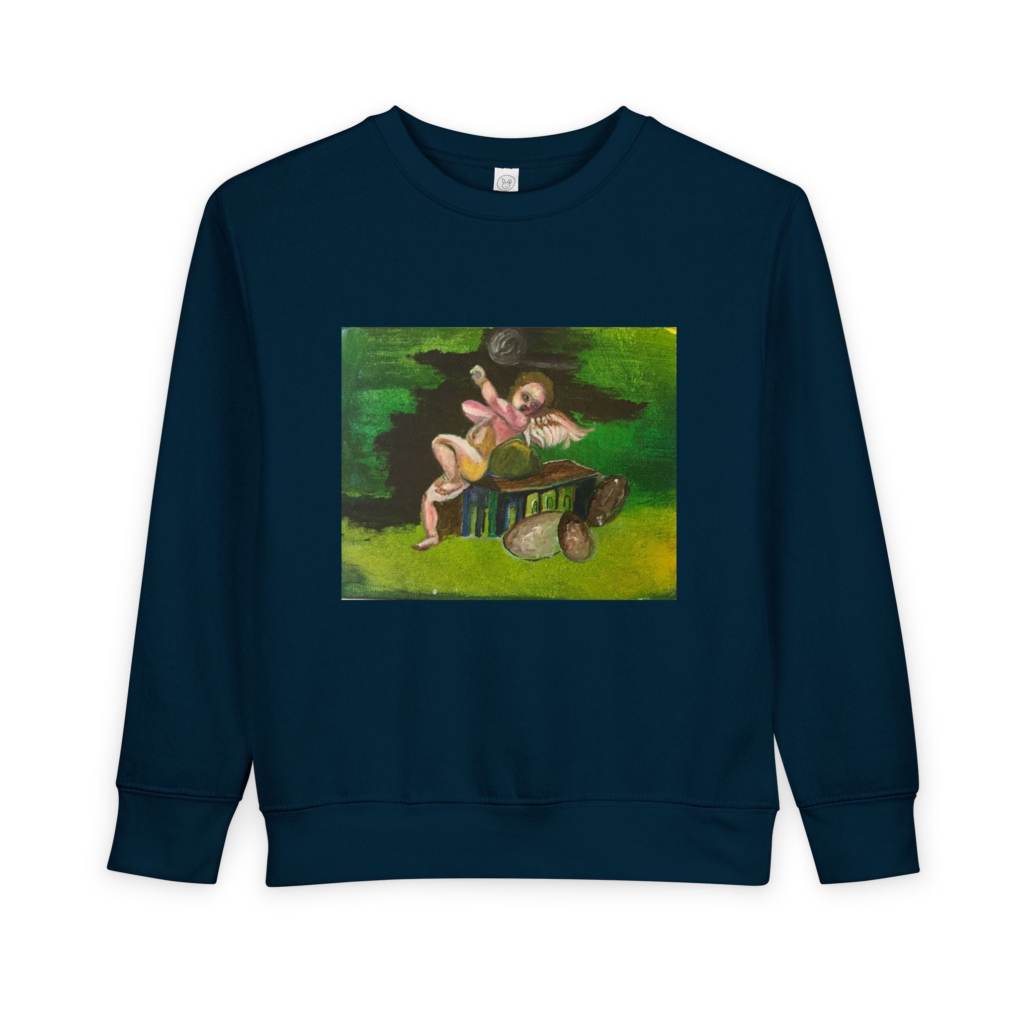 Toddler Artistic Sweatshirt - Playful & Cozy Design for Kids