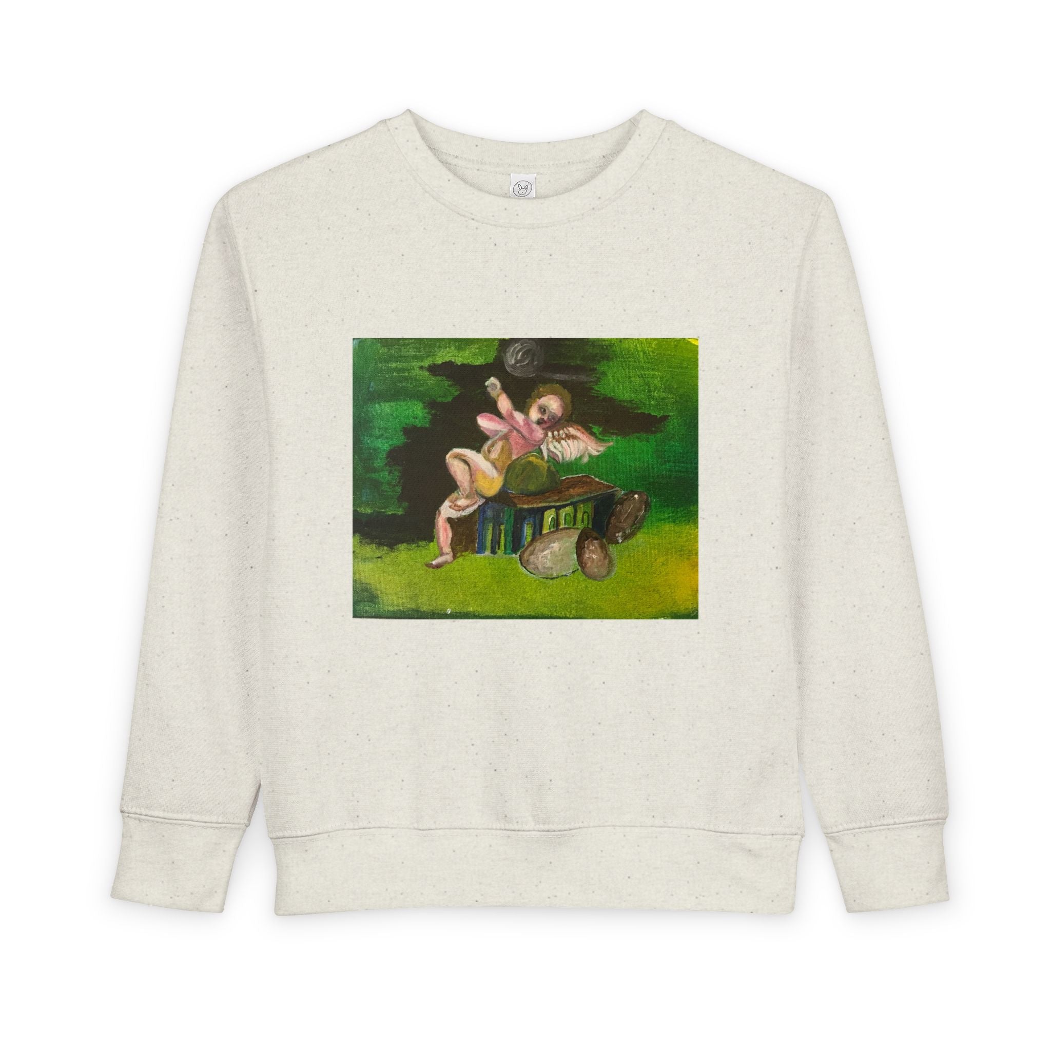 Toddler Artistic Sweatshirt - Playful & Cozy Design for Kids