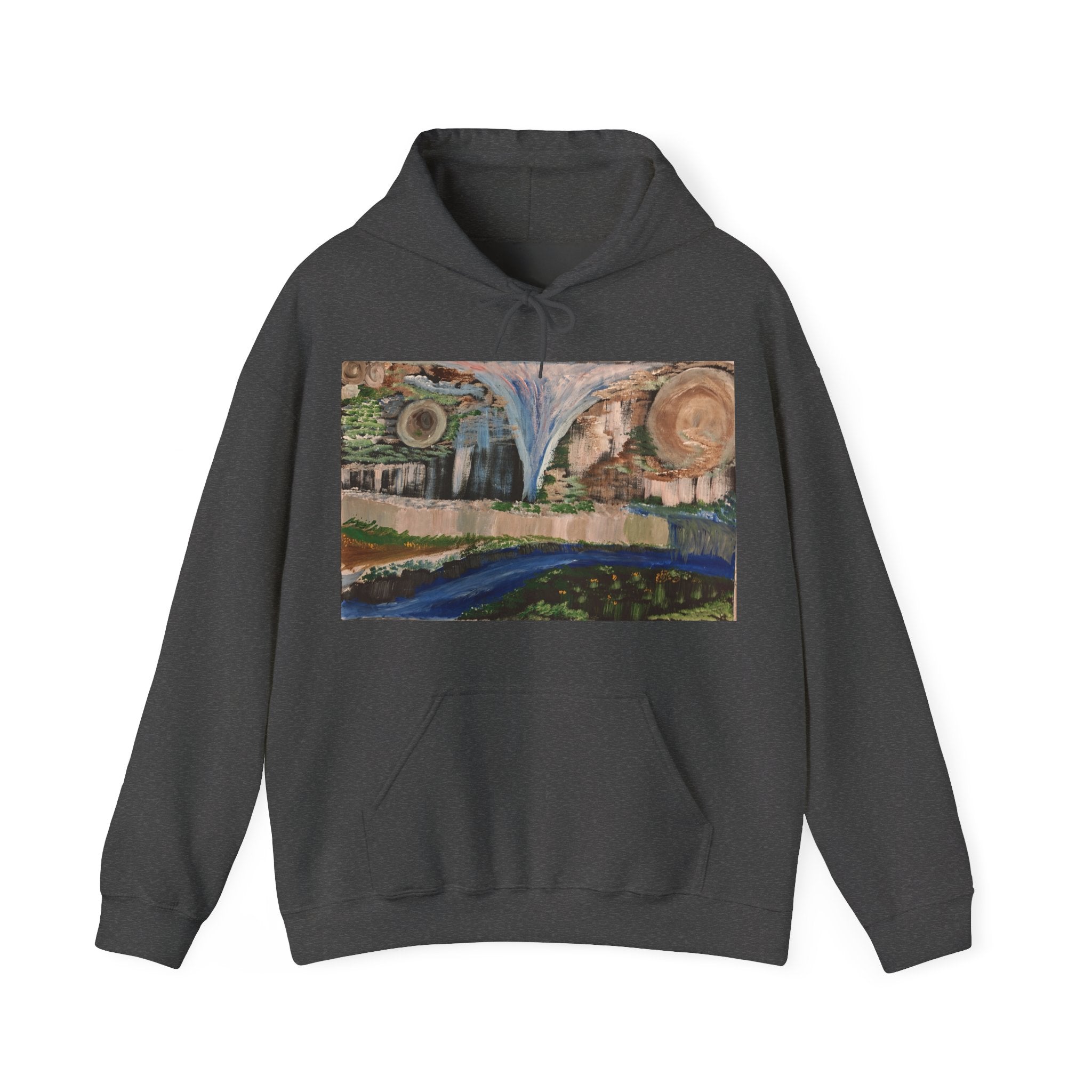 Serene Nature Landscape Hoodie