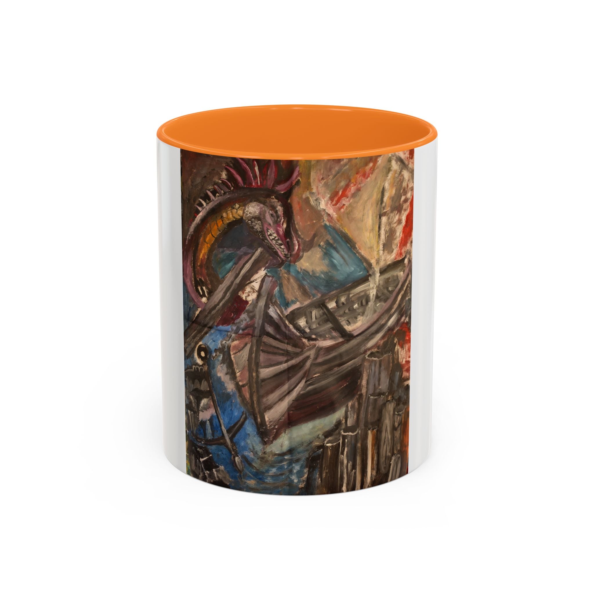 Colorful Artistic Mug - Unique Design for Creative Souls
