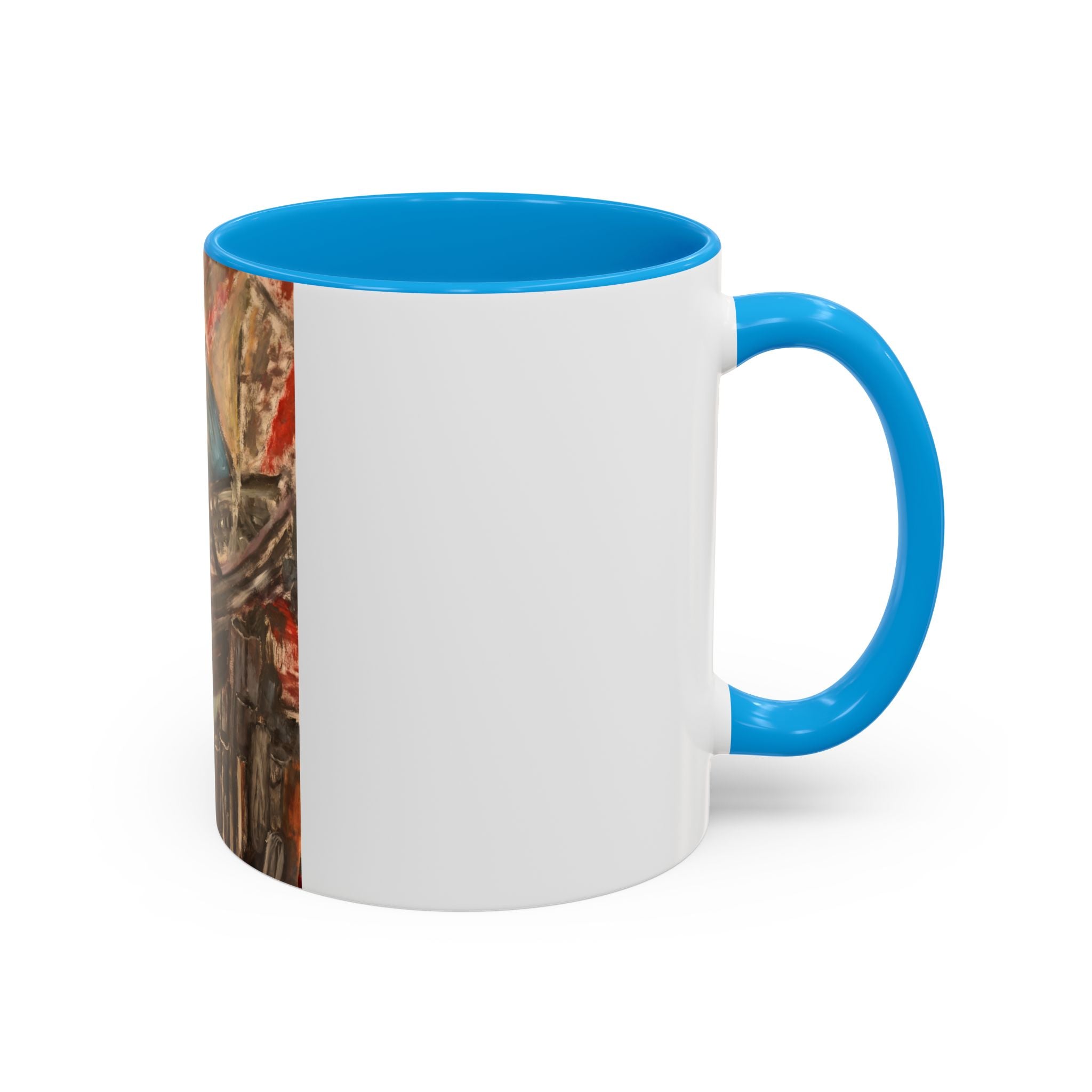 Colorful Artistic Mug - Unique Design for Creative Souls