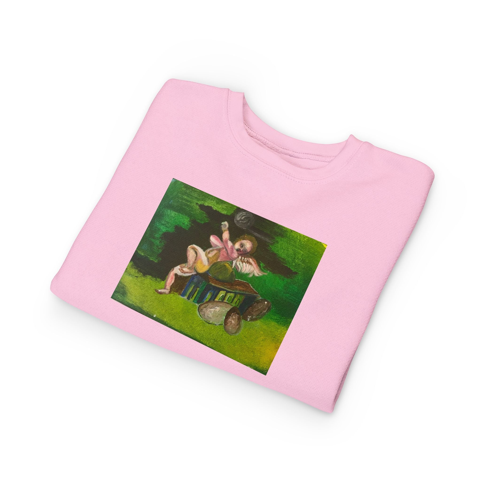 Toddler Artistic Sweatshirt - Playful & Cozy Design for Kids