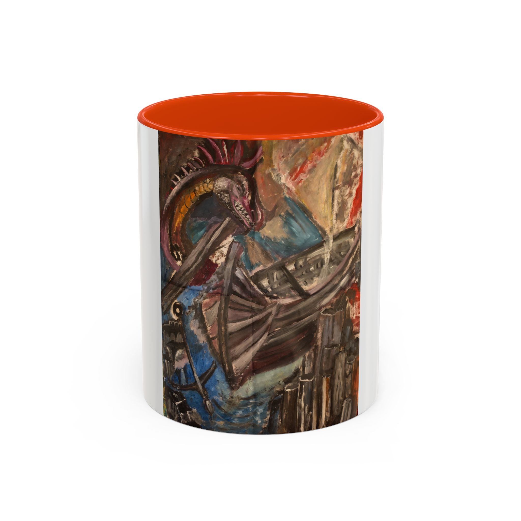 Colorful Artistic Mug - Unique Design for Creative Souls