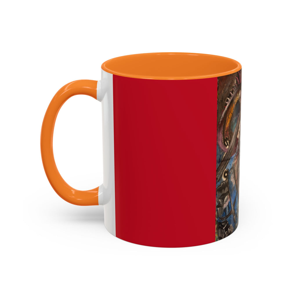 Fury of the Deep - Dragon Art Mug | Original Design (11oz)