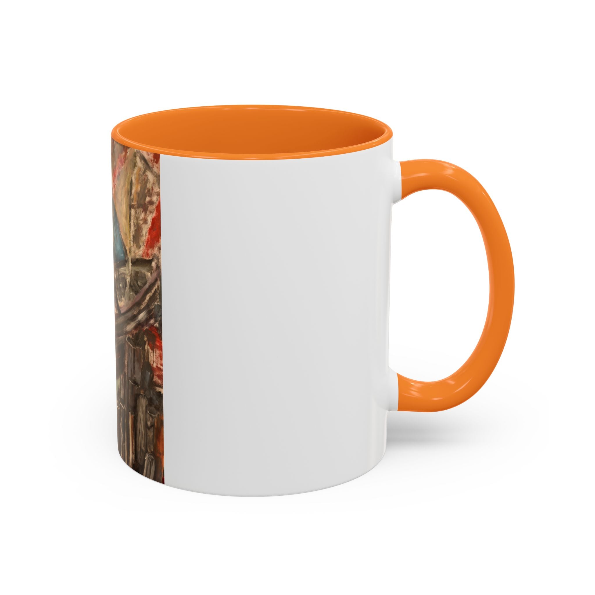 Colorful Artistic Mug - Unique Design for Creative Souls
