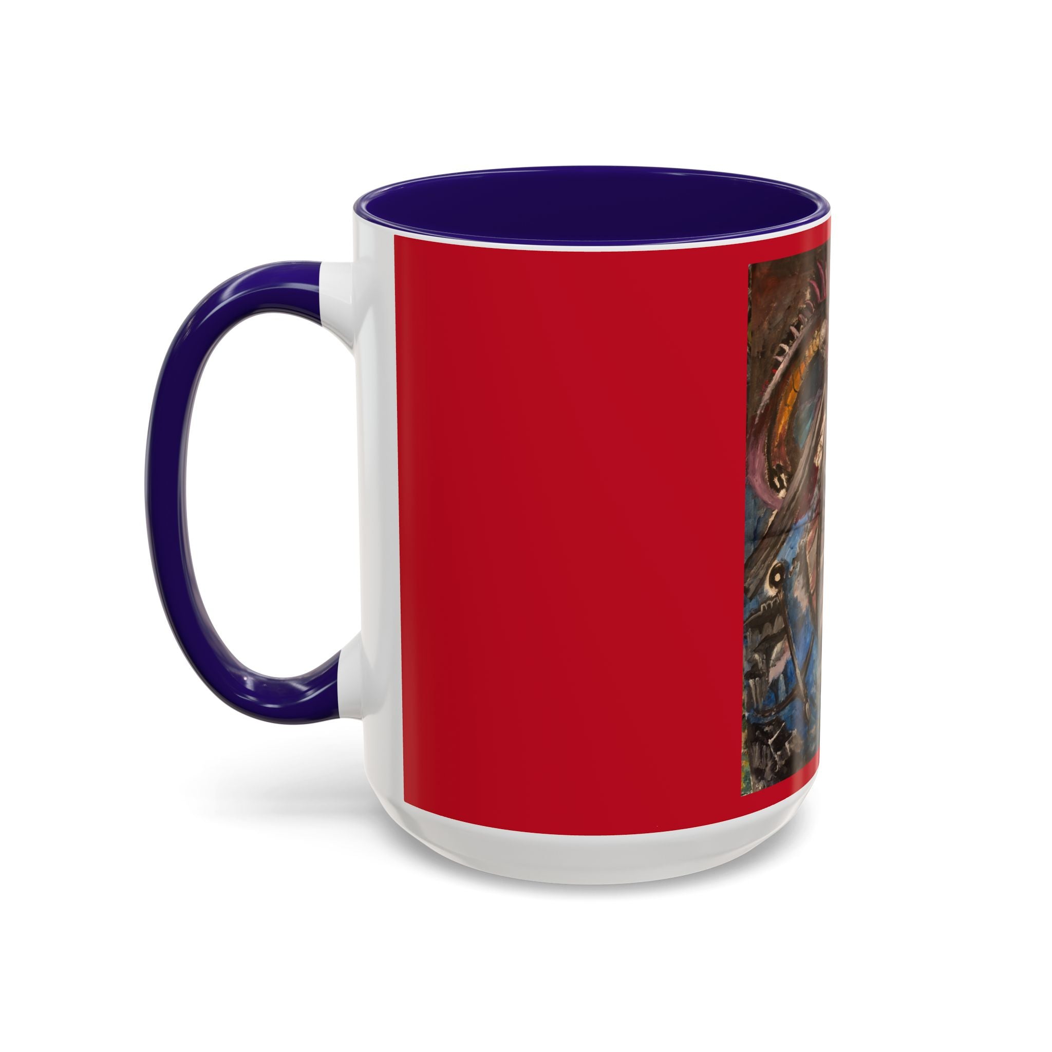 Fury of the Deep - Dragon Art Mug | Original Design (11oz)