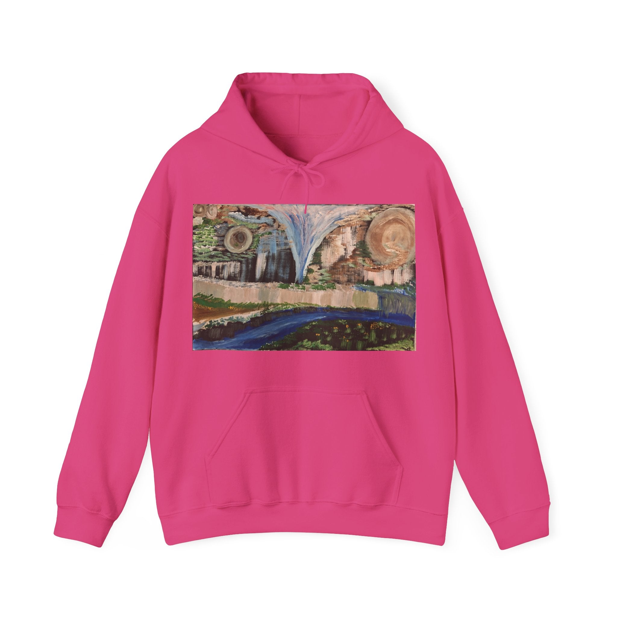 Serene Nature Landscape Hoodie