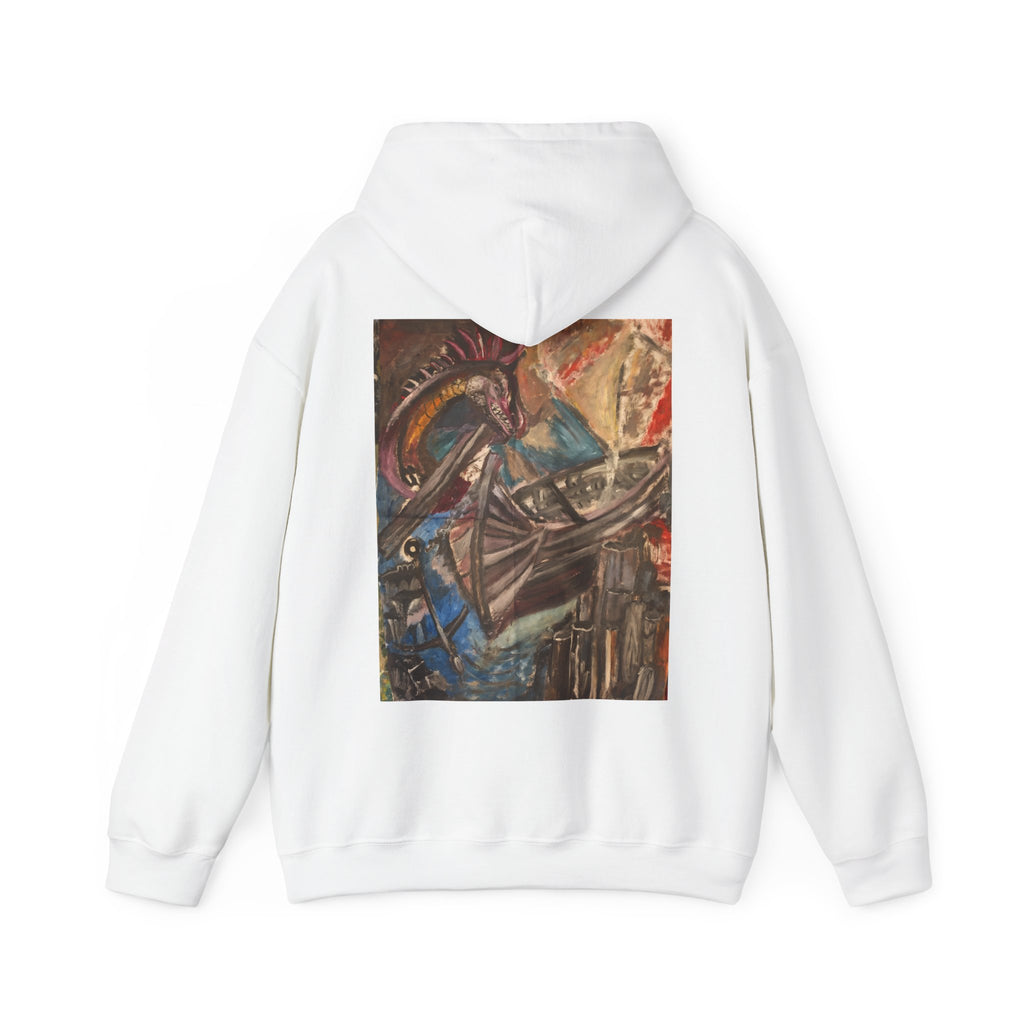 Artistic Unisex Heavy Blend Hoodie for Creative Souls