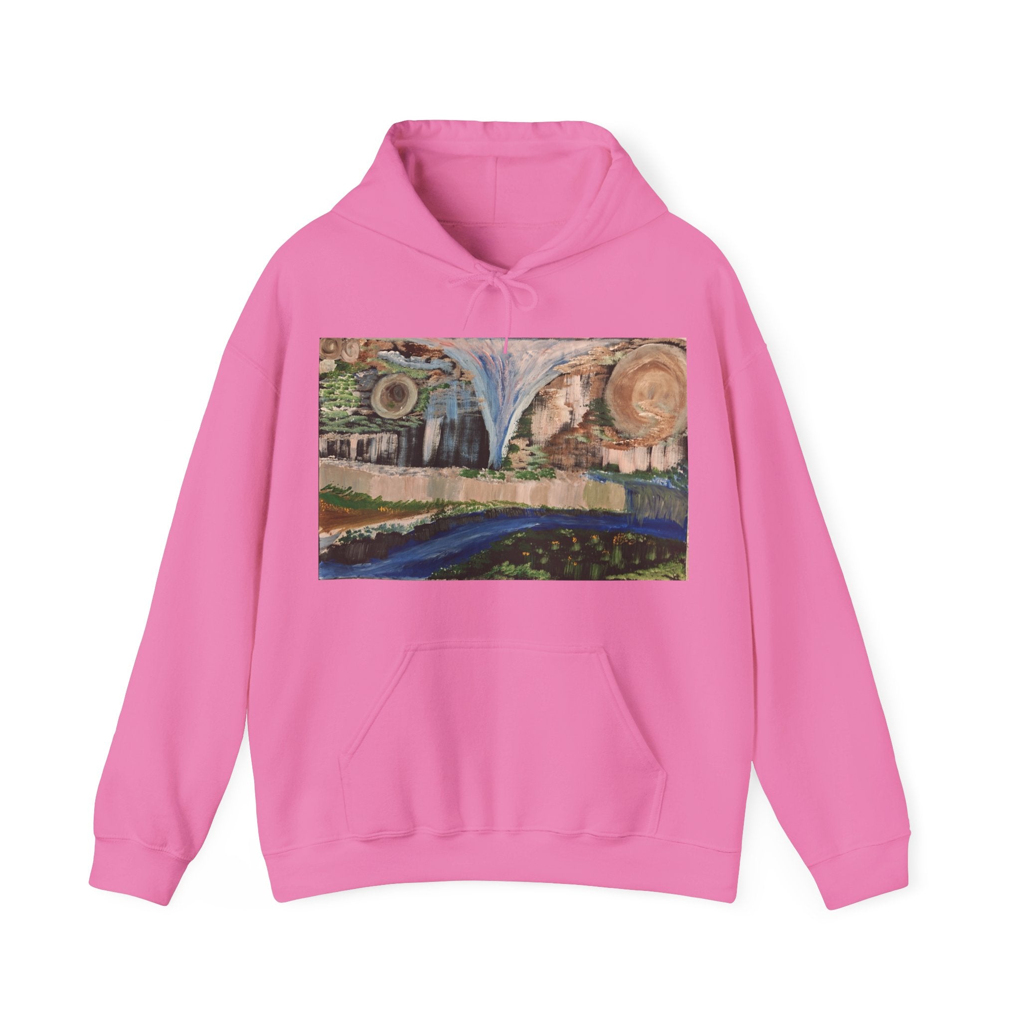 Serene Nature Landscape Hoodie