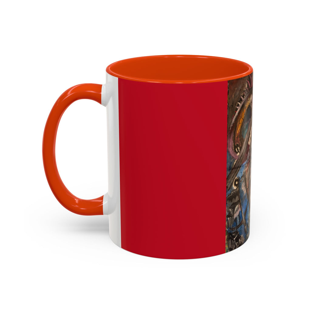 Fury of the Deep - Dragon Art Mug | Original Design (11oz)