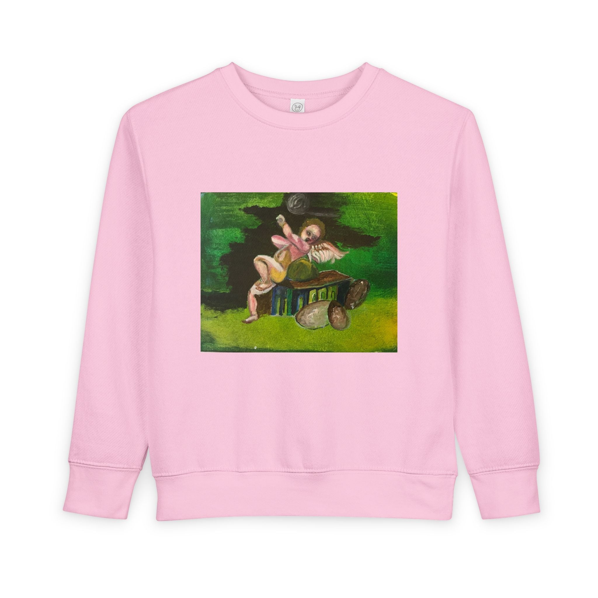 Toddler Artistic Sweatshirt - Playful & Cozy Design for Kids