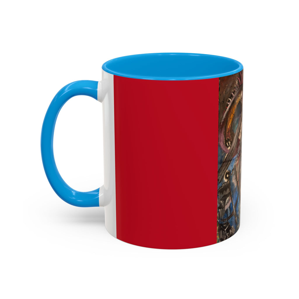 Fury of the Deep - Dragon Art Mug | Original Design (11oz)