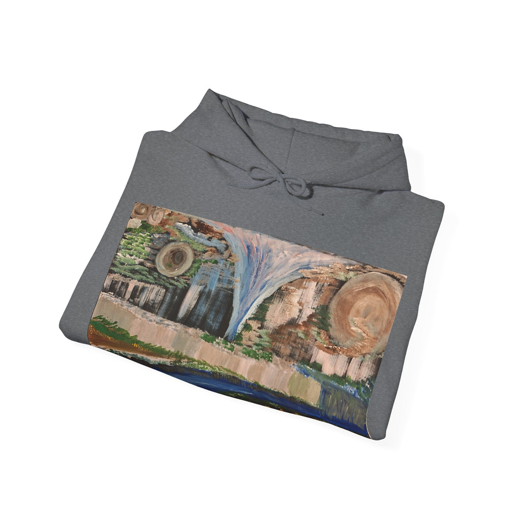 Serene Nature Landscape Hoodie