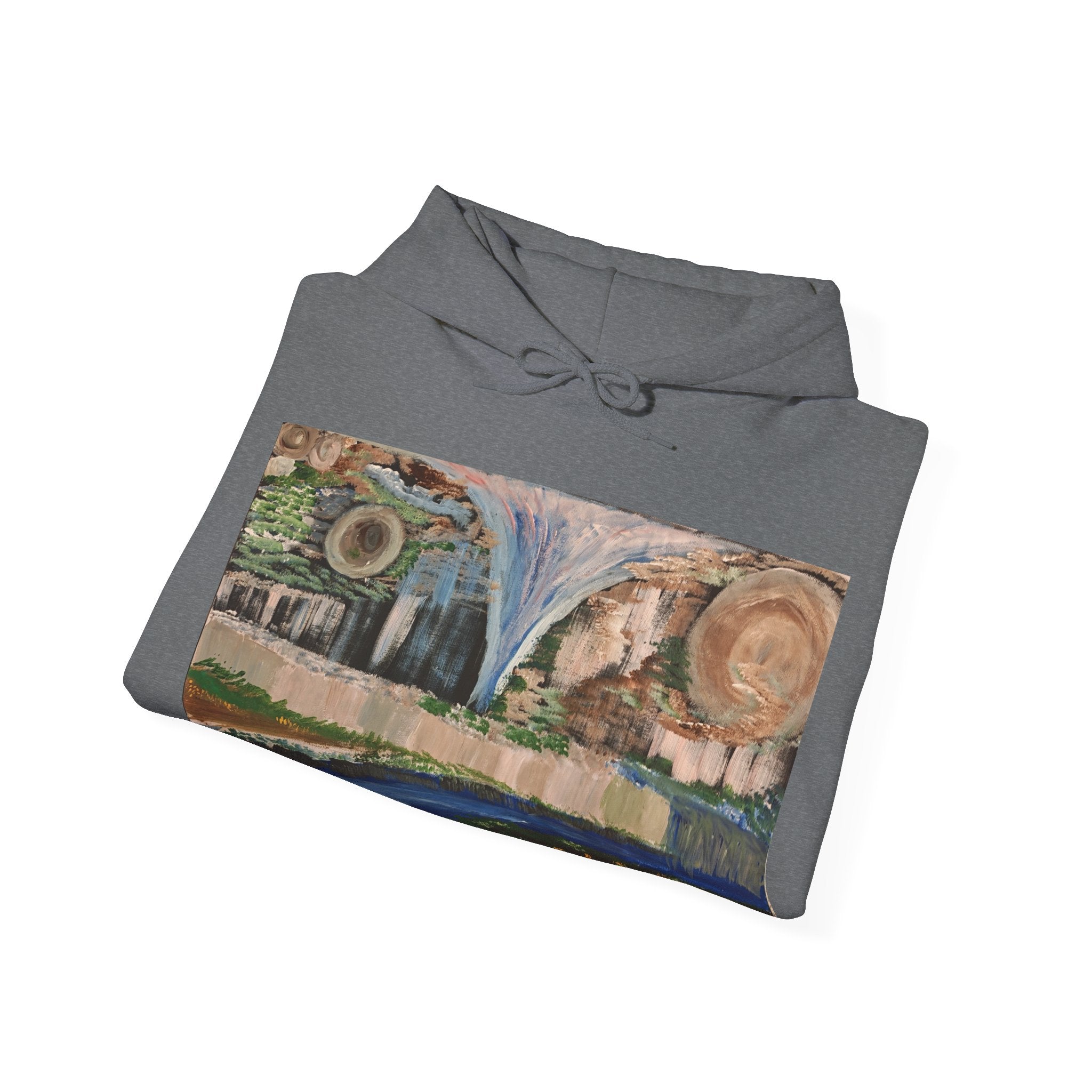 Serene Nature Landscape Hoodie