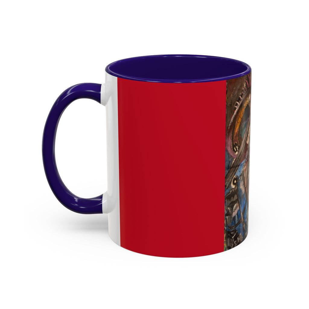 Fury of the Deep - Dragon Art Mug | Original Design (11oz)