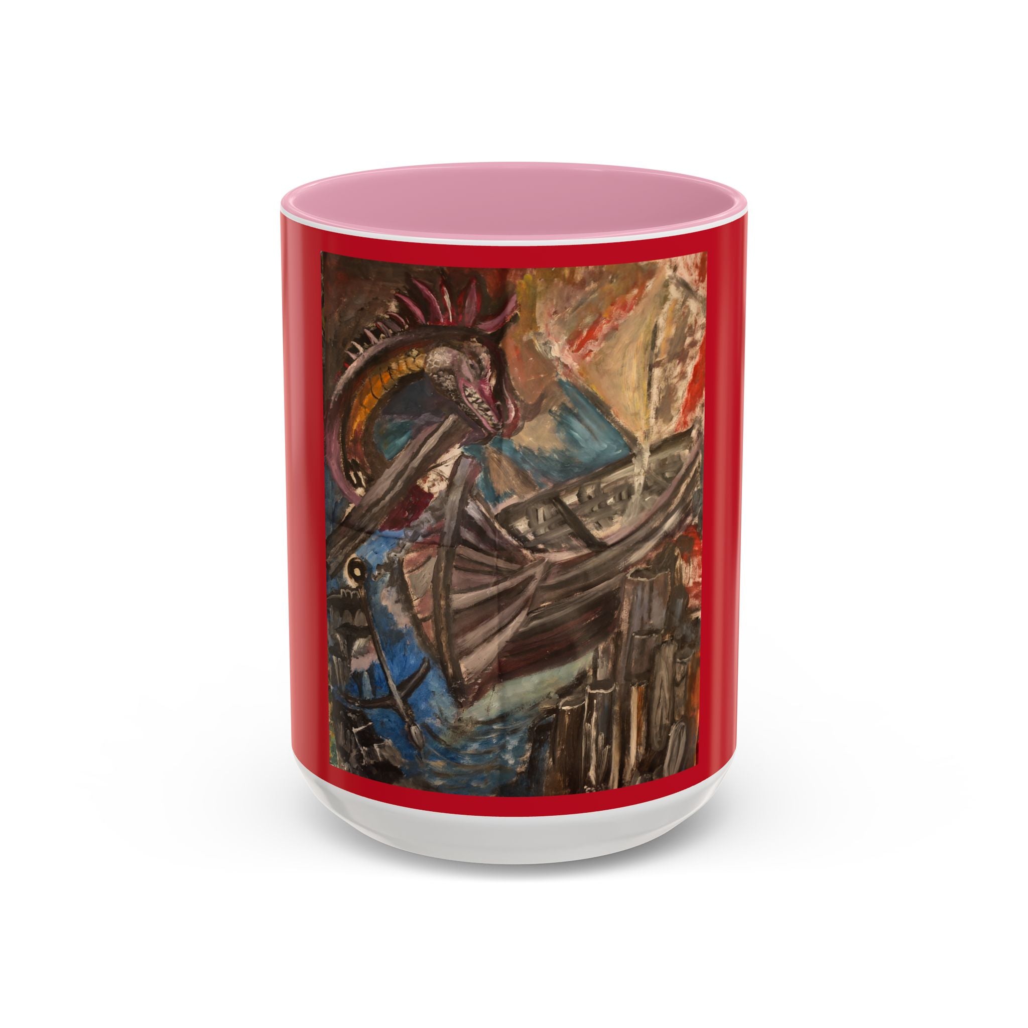 Fury of the Deep - Dragon Art Mug | Original Design (11oz)