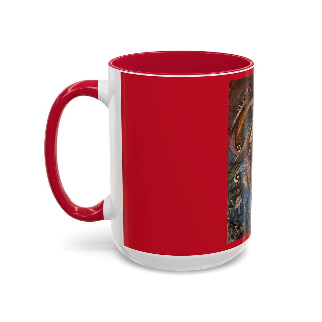 Fury of the Deep - Dragon Art Mug | Original Design (11oz)