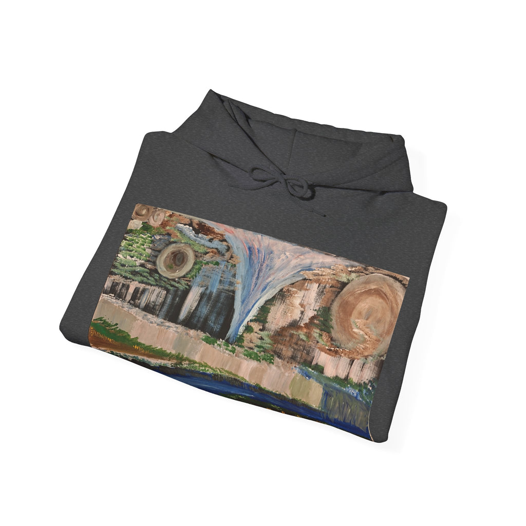 Serene Nature Landscape Hoodie