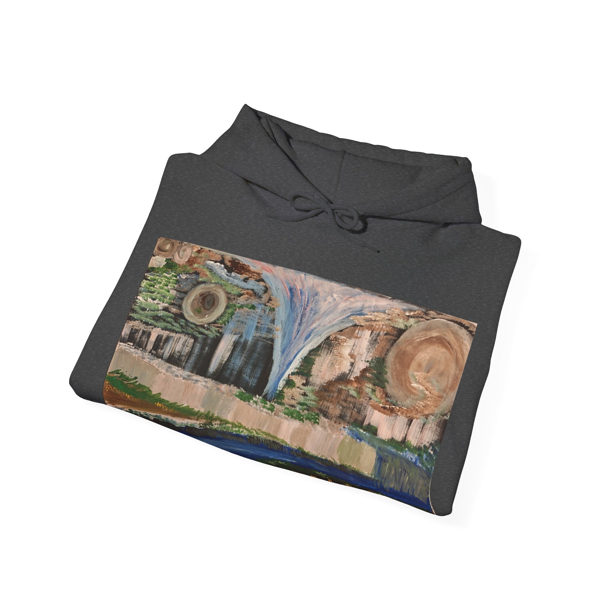 Serene Nature Landscape Hoodie