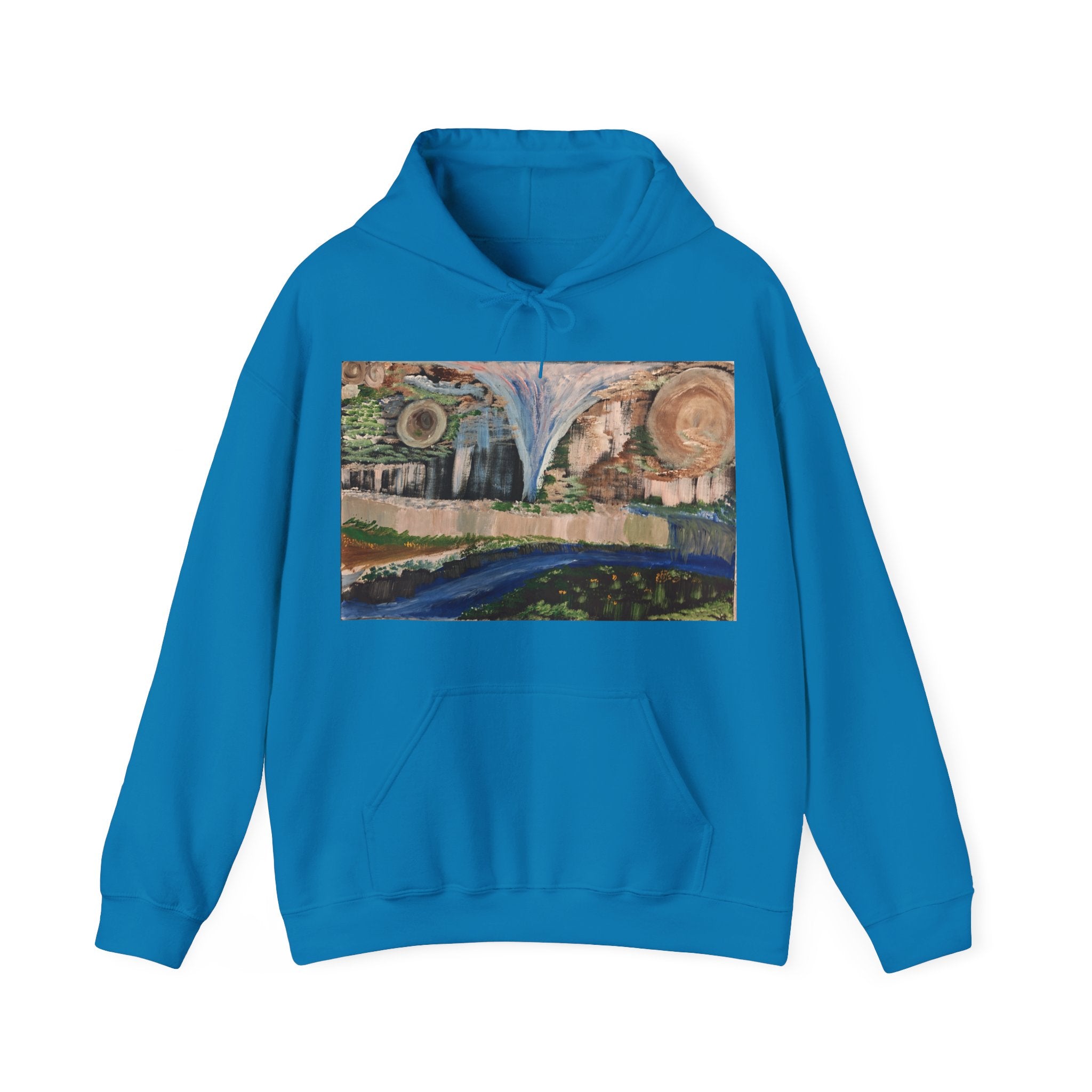 Serene Nature Landscape Hoodie