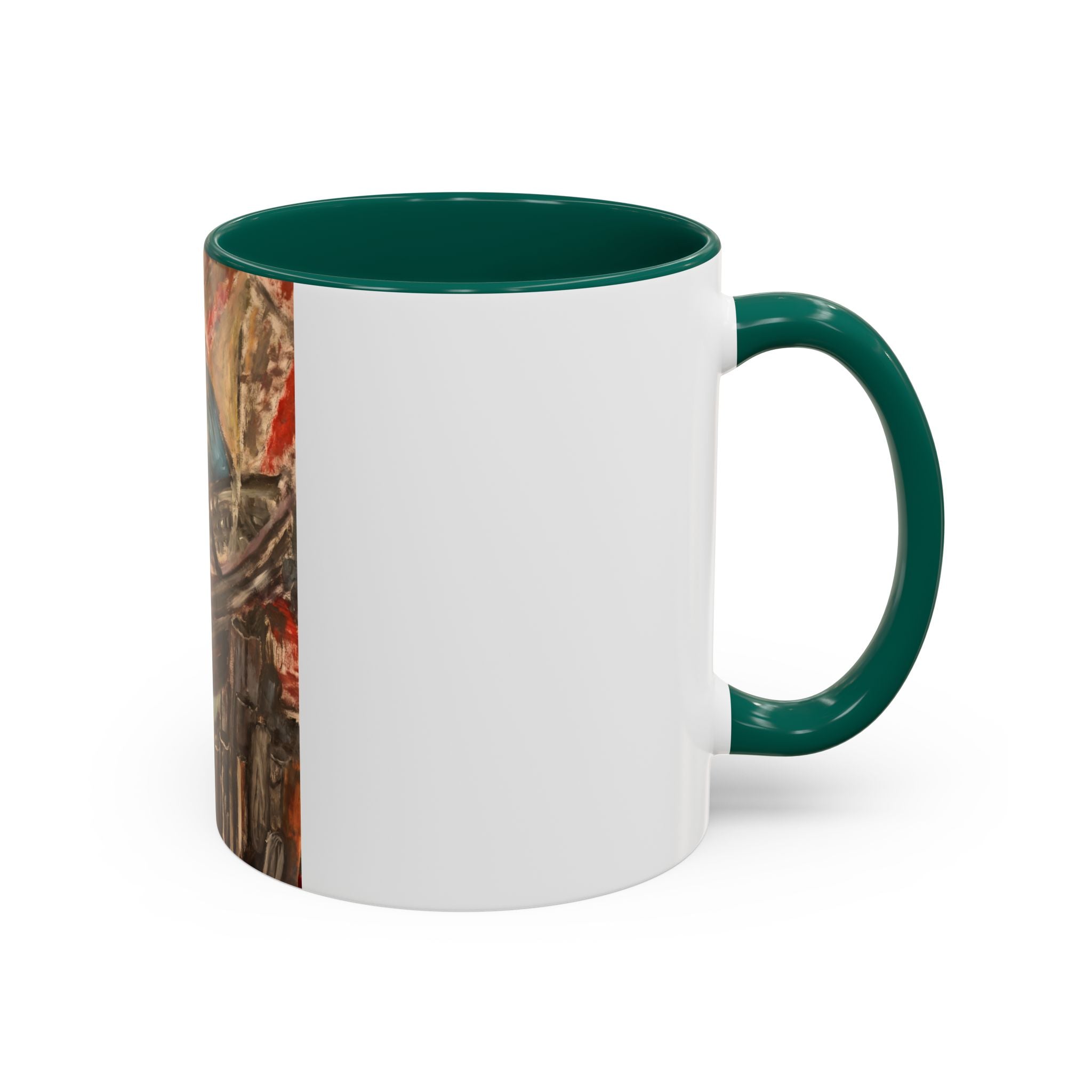 Colorful Artistic Mug - Unique Design for Creative Souls