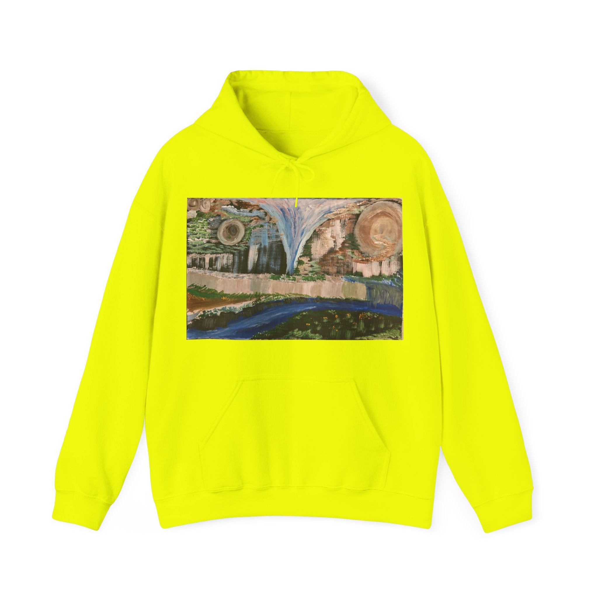 Serene Nature Landscape Hoodie