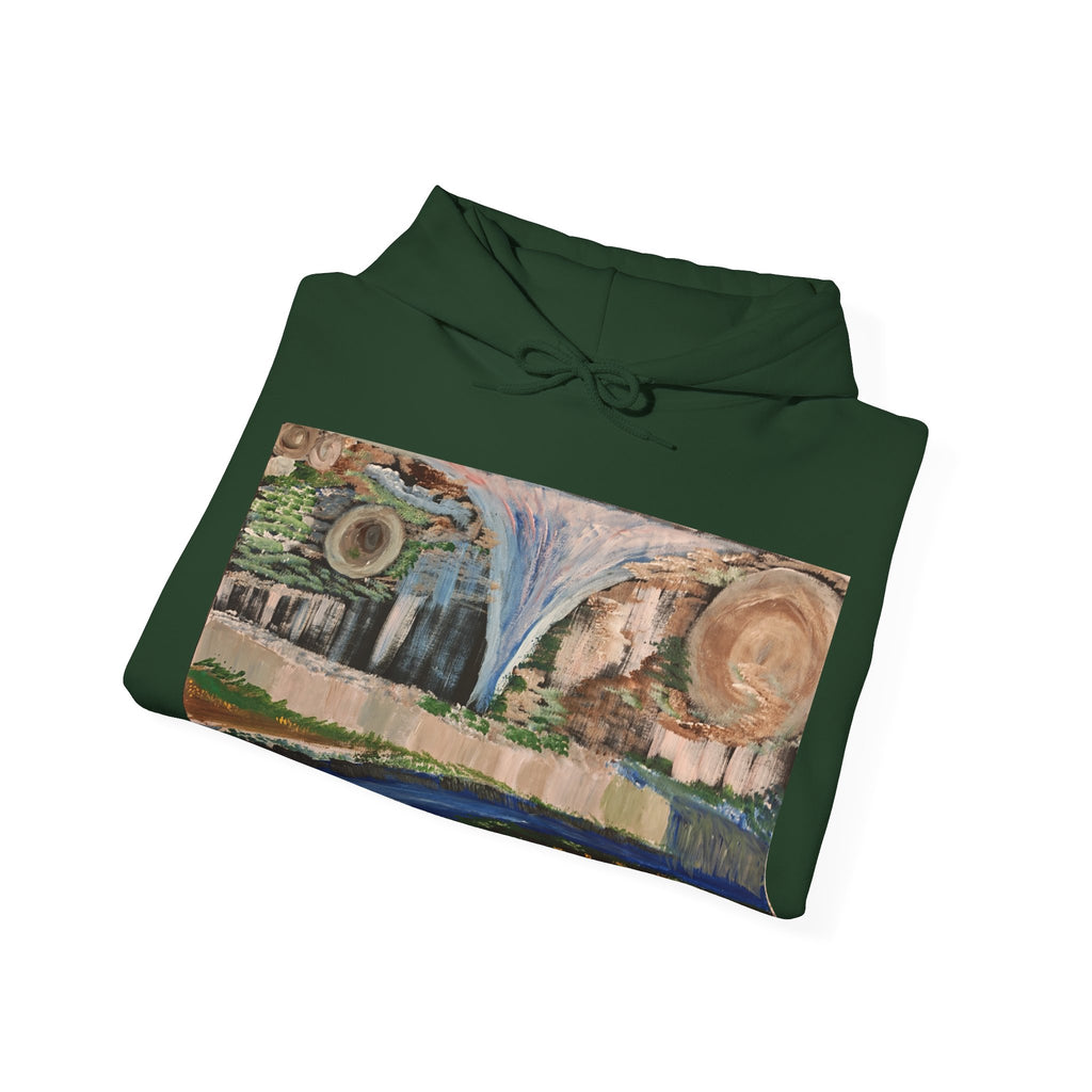 Serene Nature Landscape Hoodie