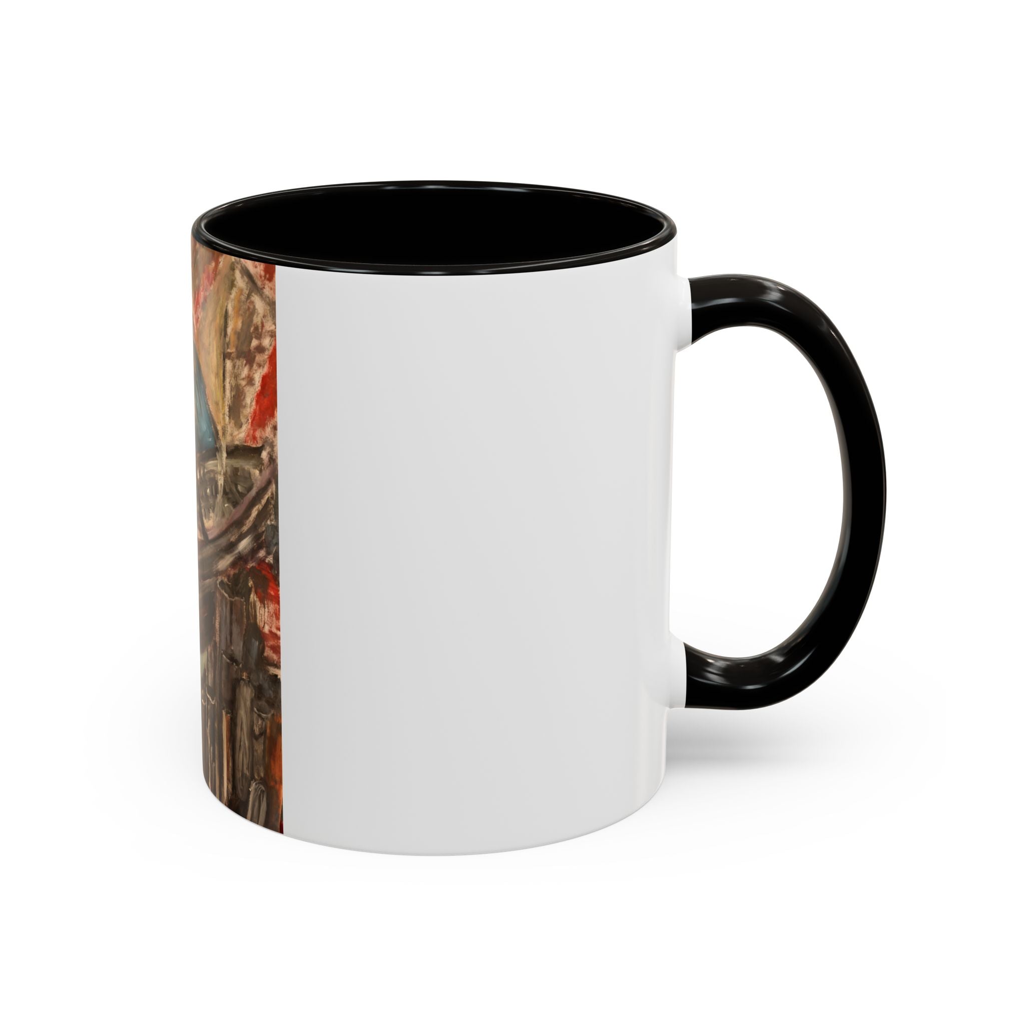 Colorful Artistic Mug - Unique Design for Creative Souls
