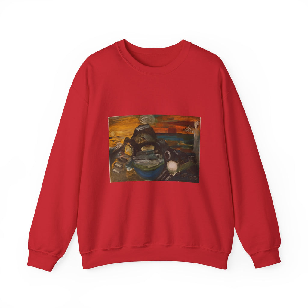 Artistic Crewneck Sweatshirt – Cozy and Stylish for Art Lovers