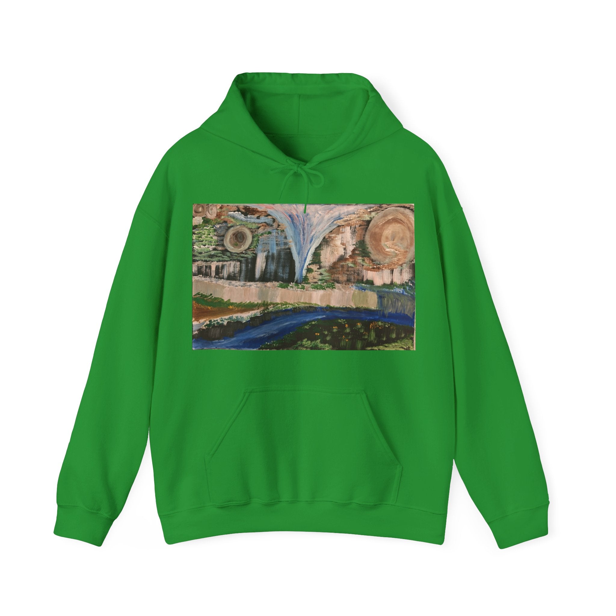 Serene Nature Landscape Hoodie